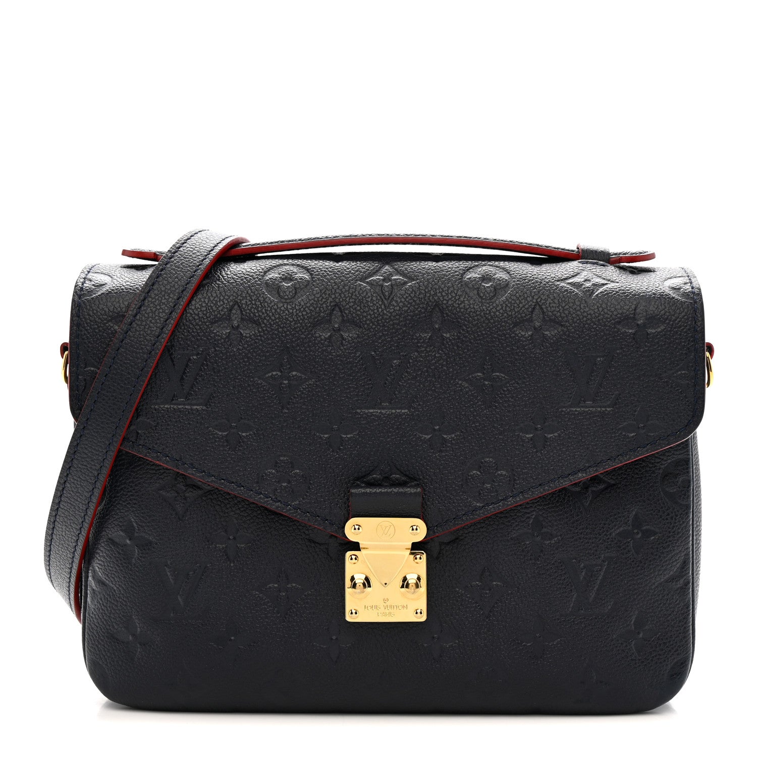 Empreinte Pochette Metis Marine Rouge