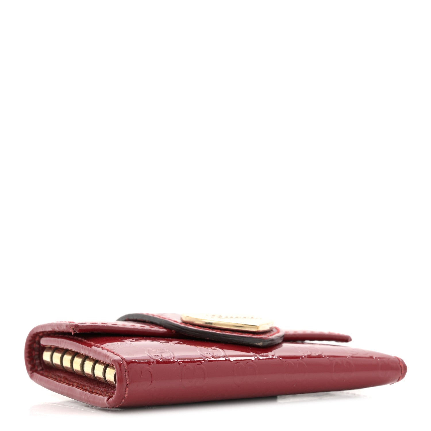 Patent Microguccissima Heart 6 Key Holder Case Red