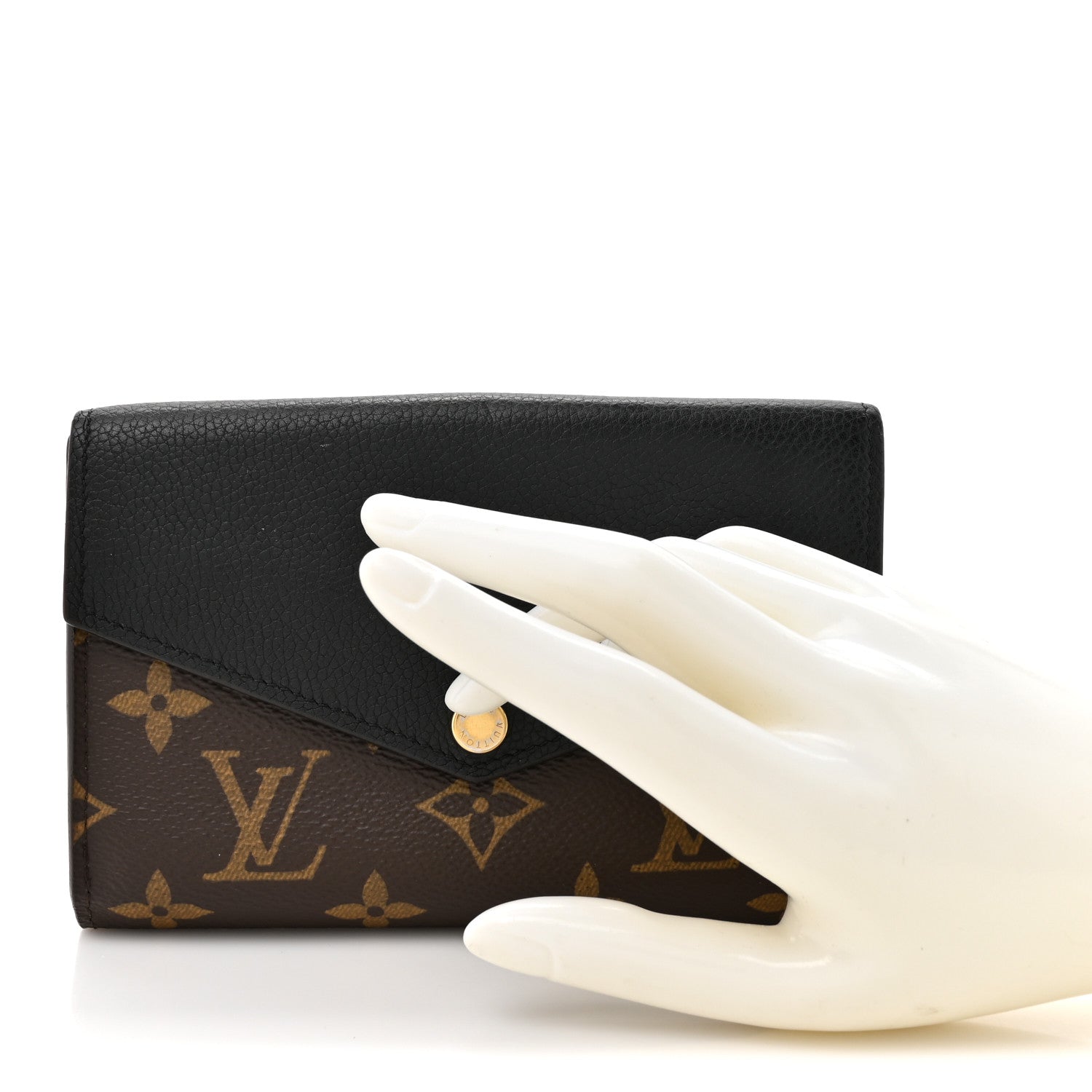 Monogram Pallas Compact Wallet Black