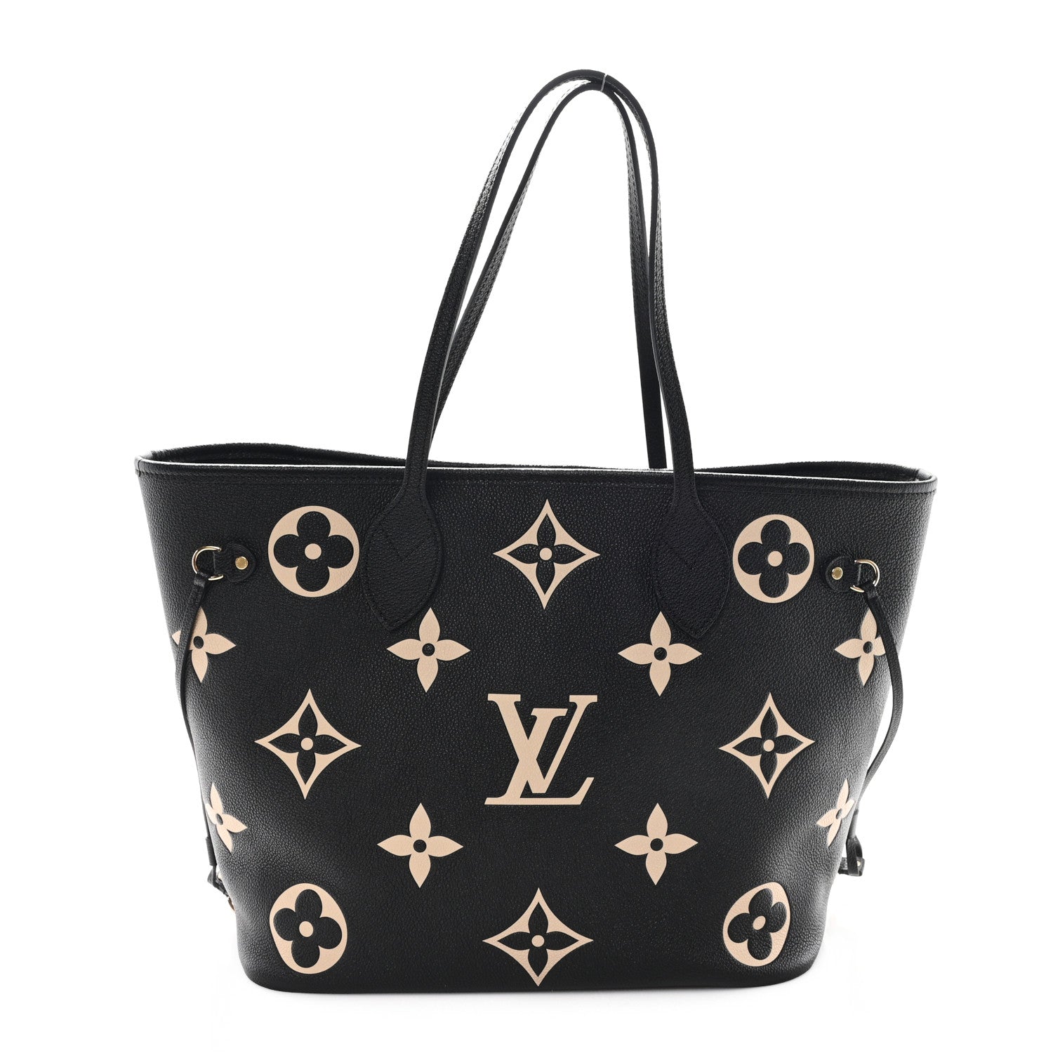 Empreinte Monogram Giant Neverfull MM Black Beige