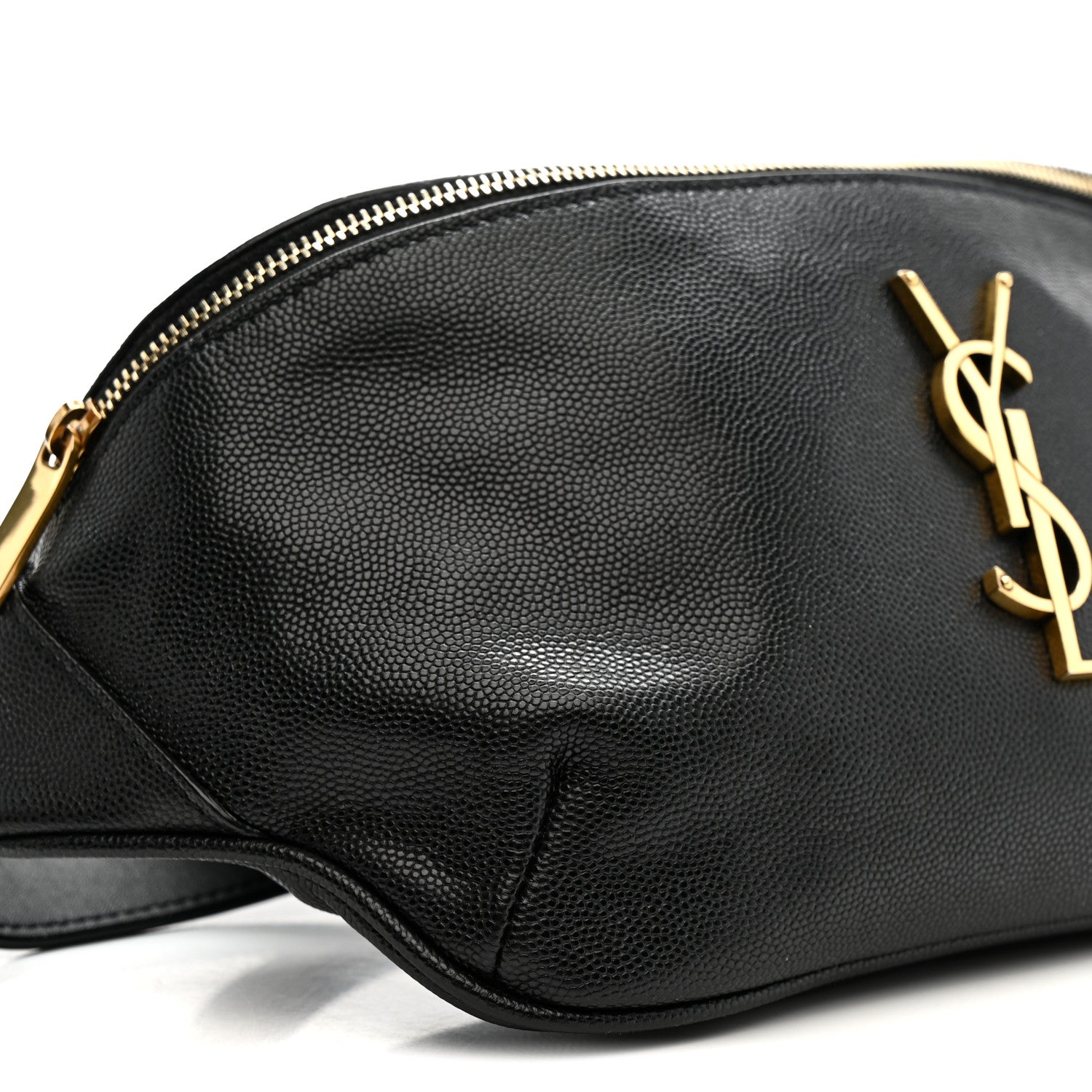 Grain De Poudre Monogram Belt Bag Black