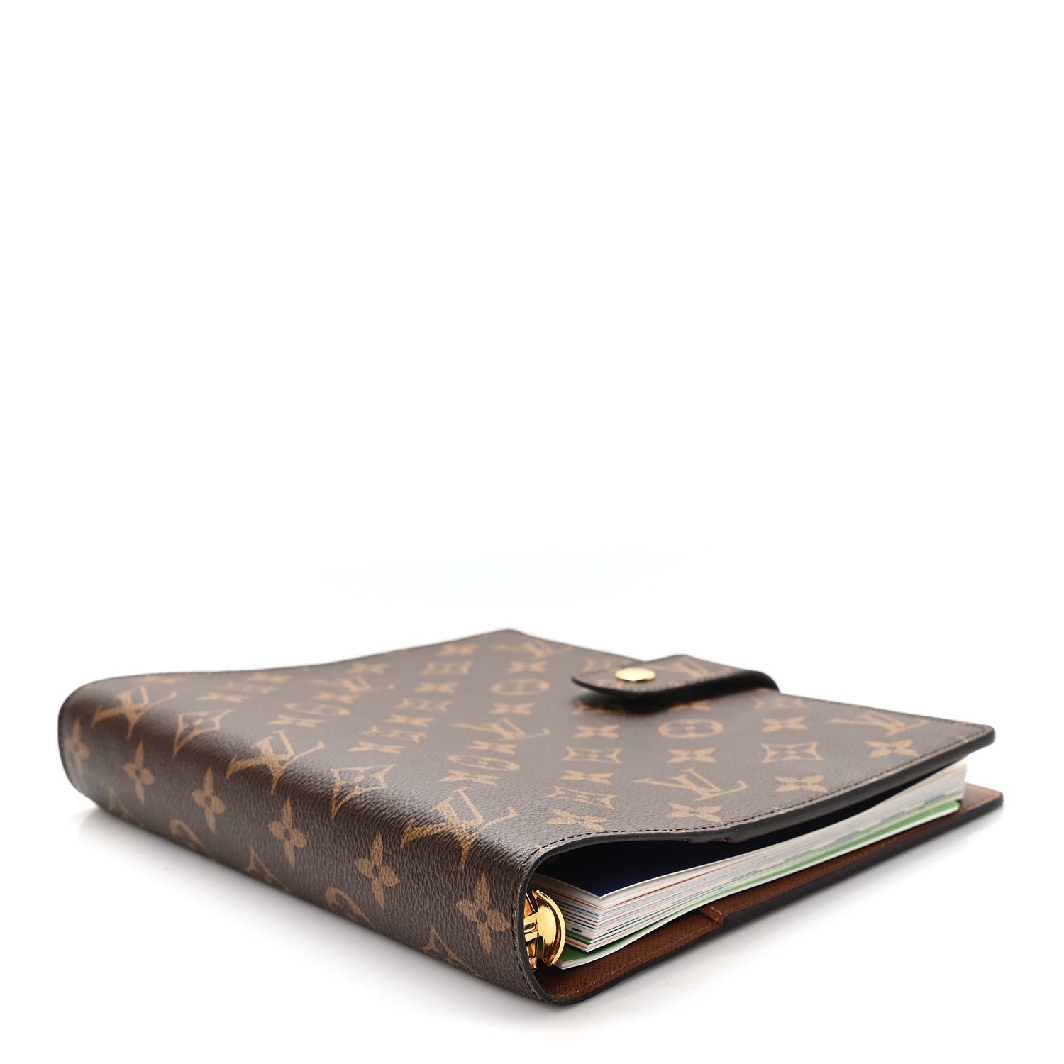 Monogram Large Ring Agenda Cover