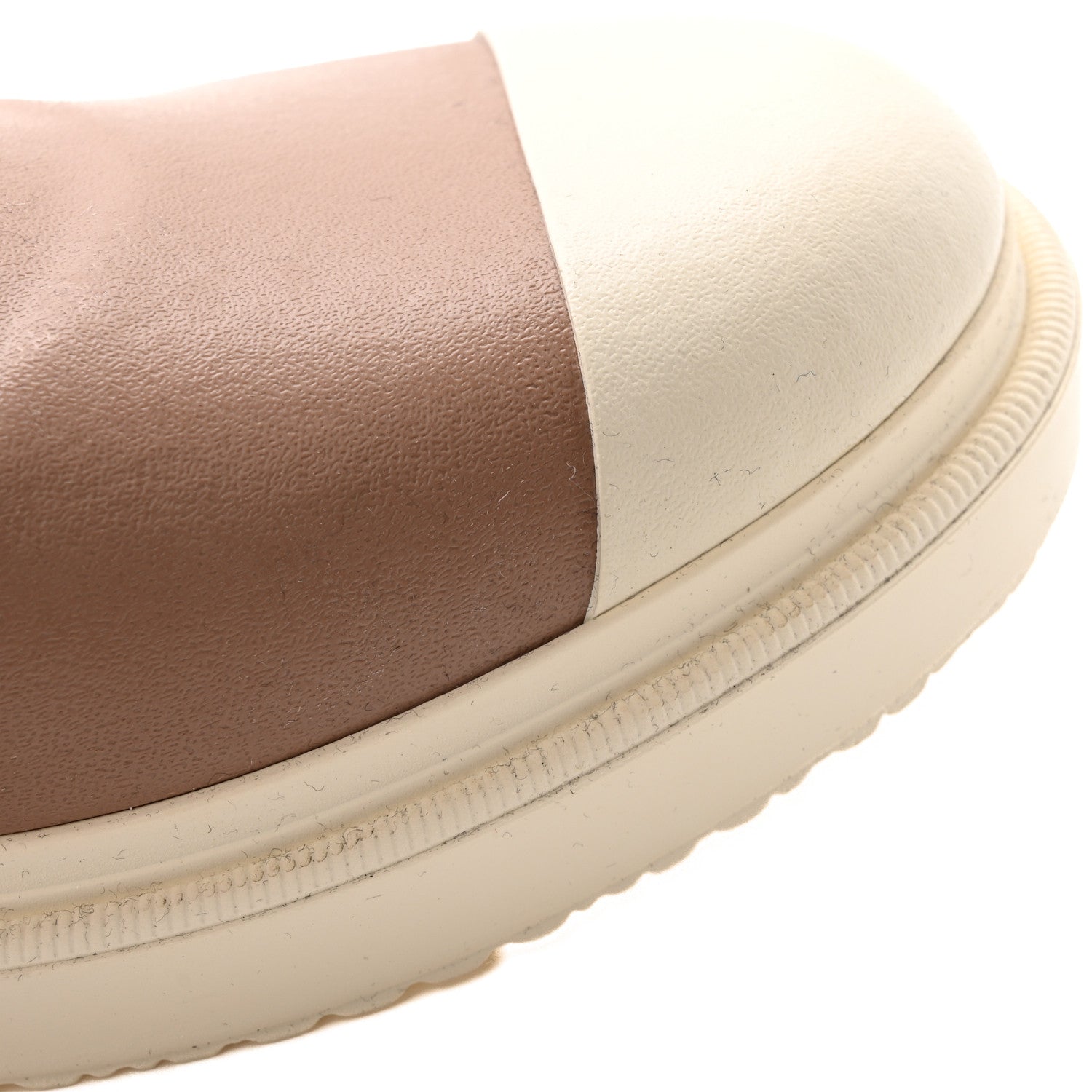Caoutchouk CC High Boots 38 Beige White