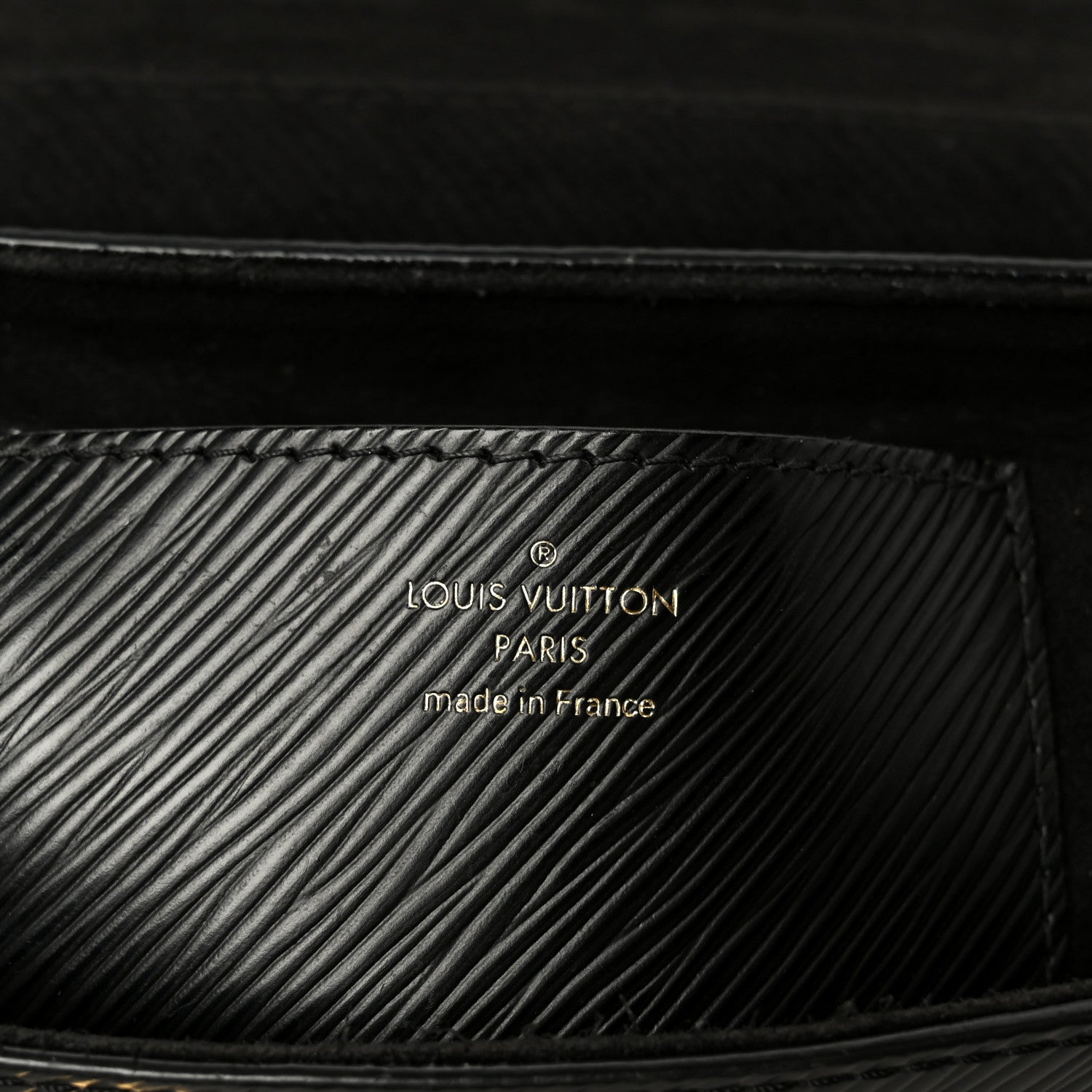 Epi Twist Shoulder Bag MM Black