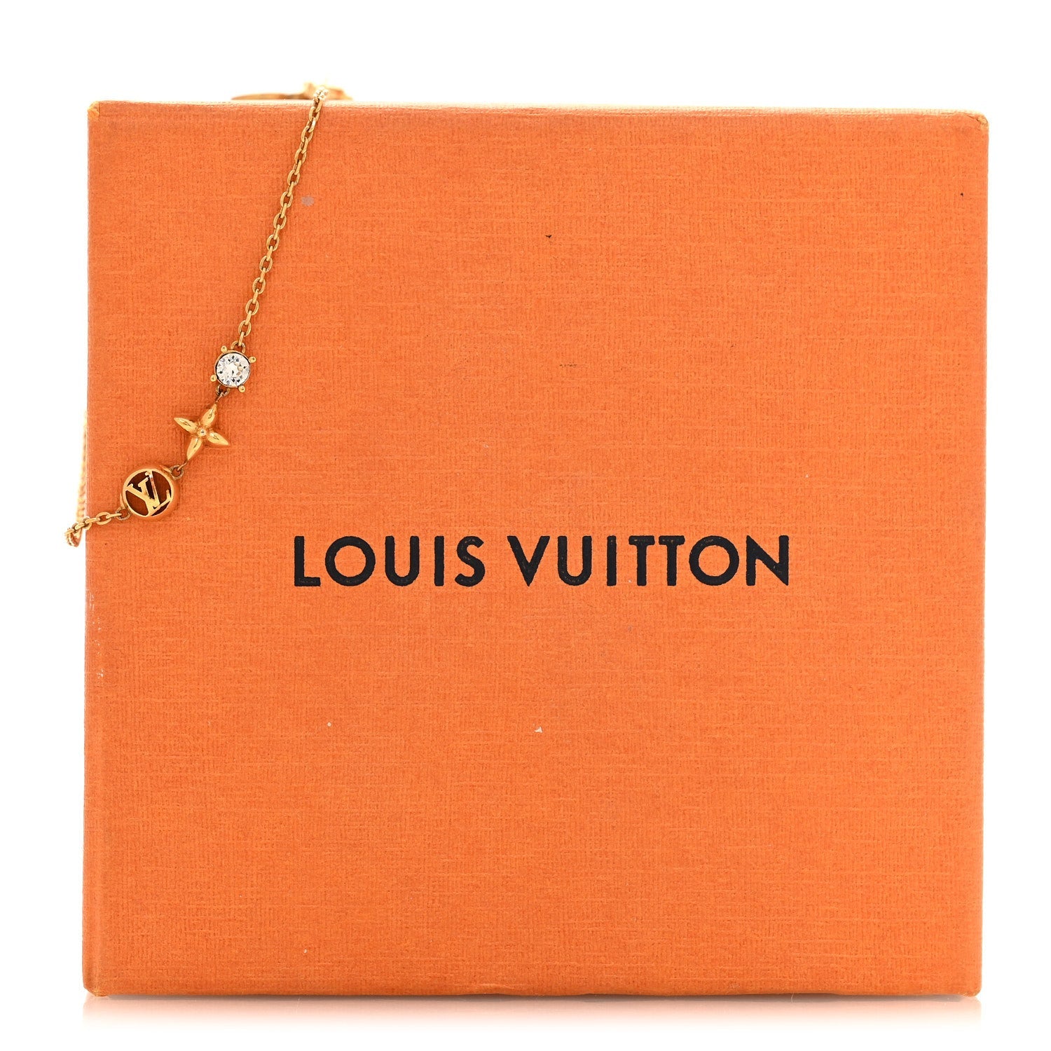 Metal Crystal Petit Louis Bracelet Gold