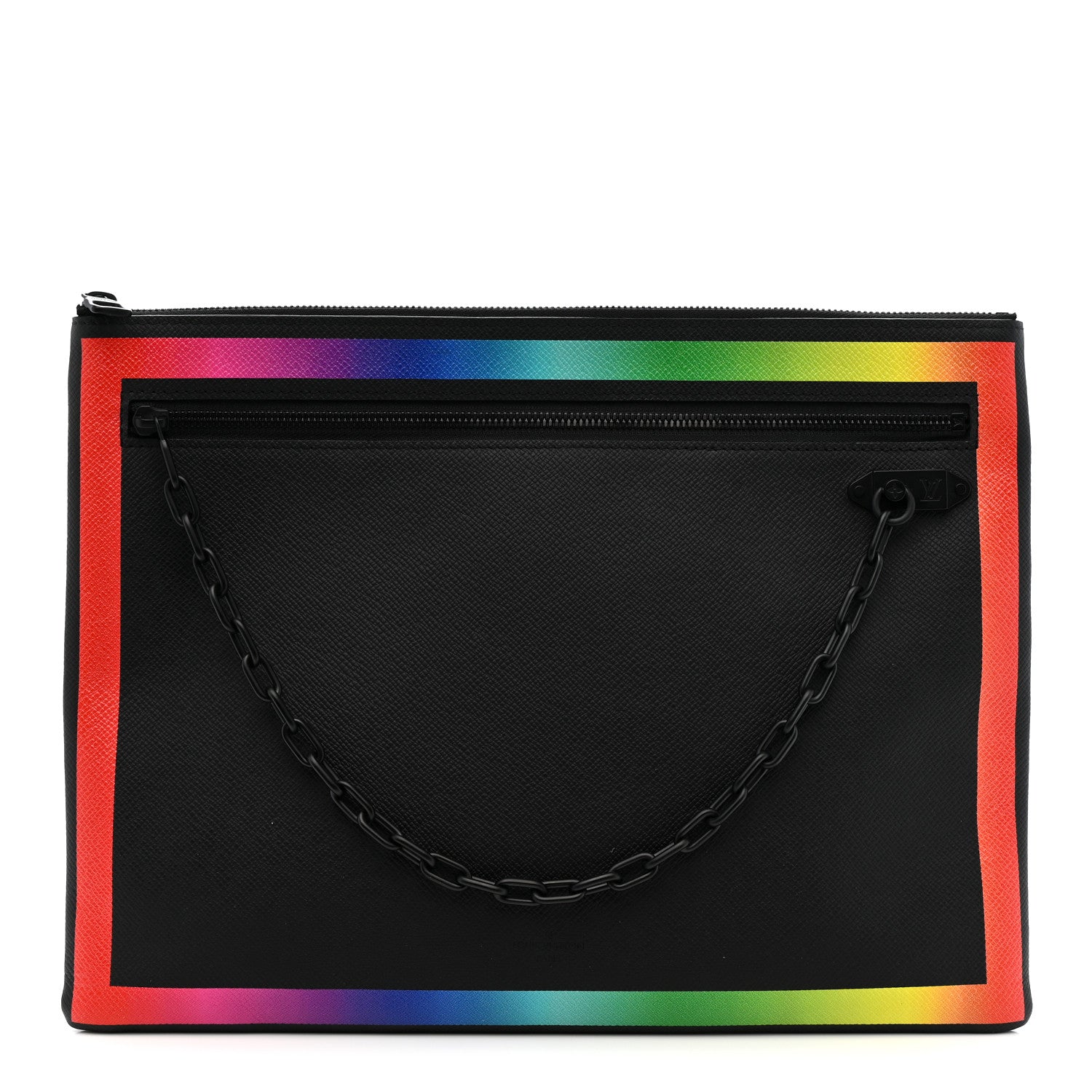 Taiga Rainbow Pochette A4 Black