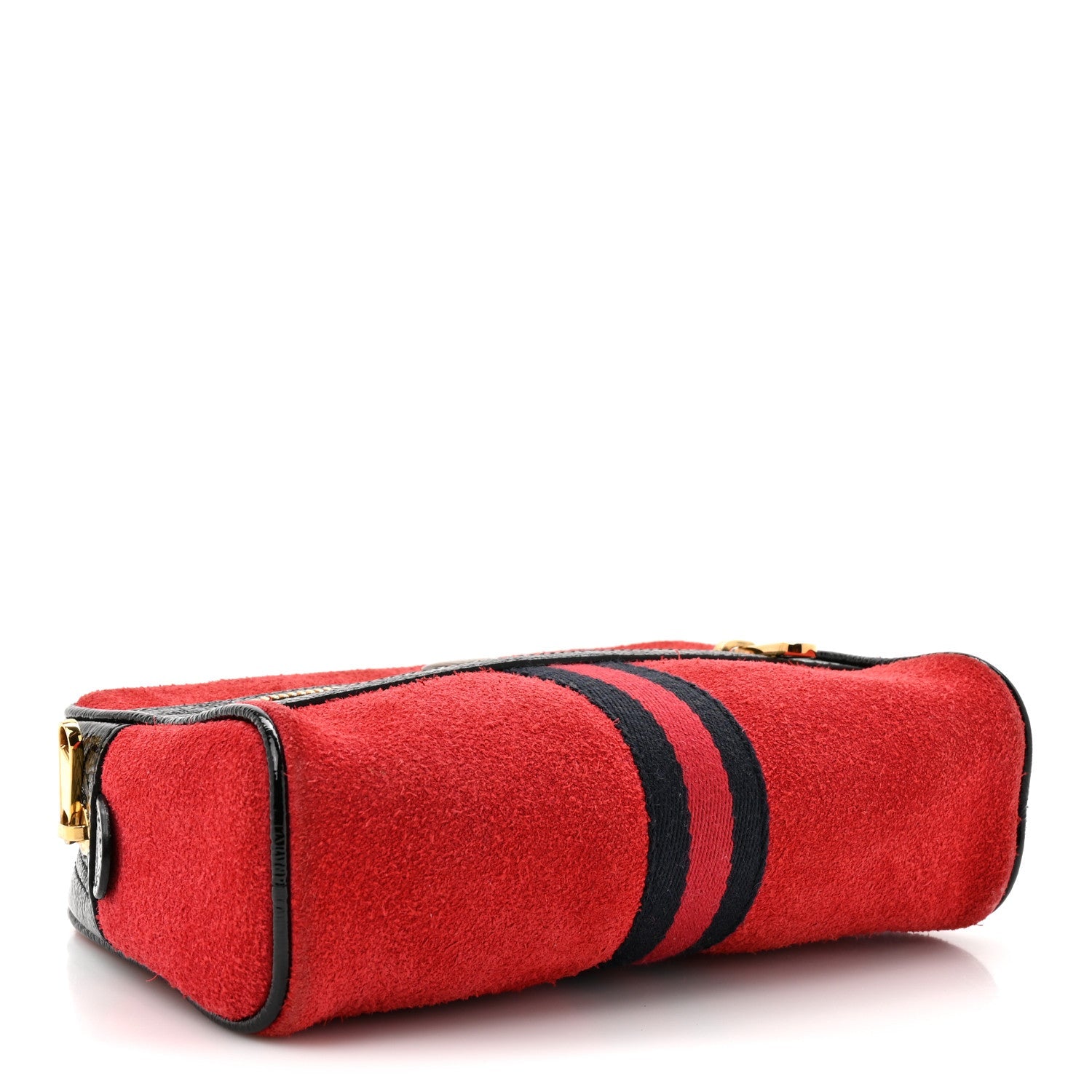 Suede Small Ophidia Belt Bag 85 34 Hibiscus Red
