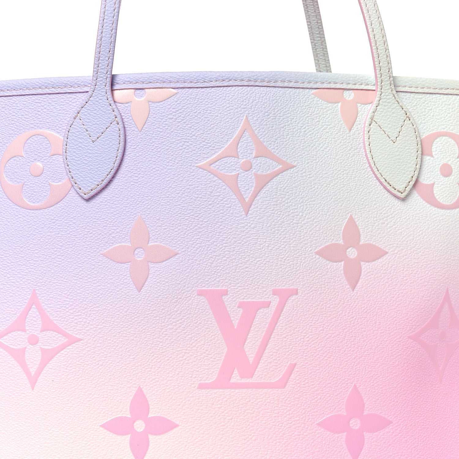 Monogram Giant Spring In The City Neverfull MM Sunrise Pastel