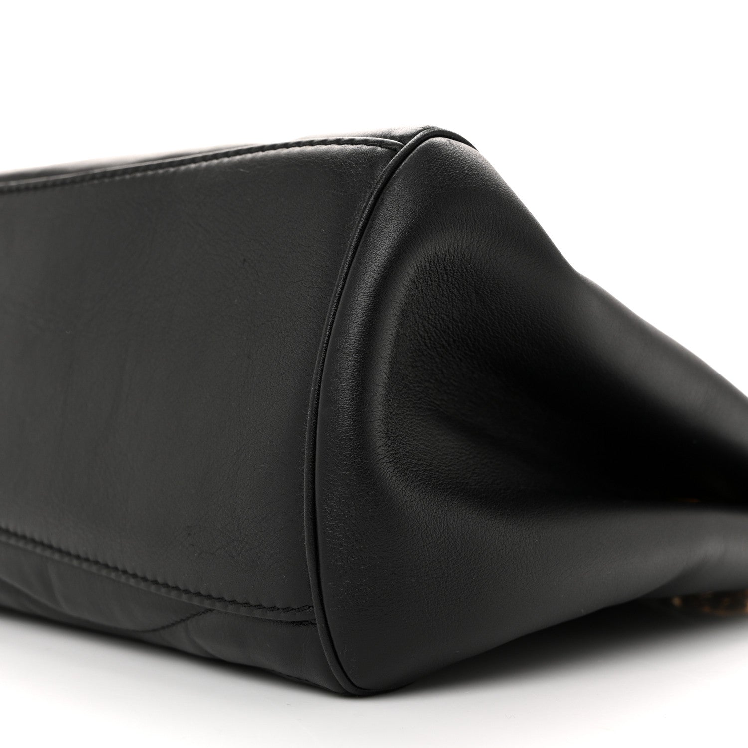 Calfskin New Wave Chain Tote Black