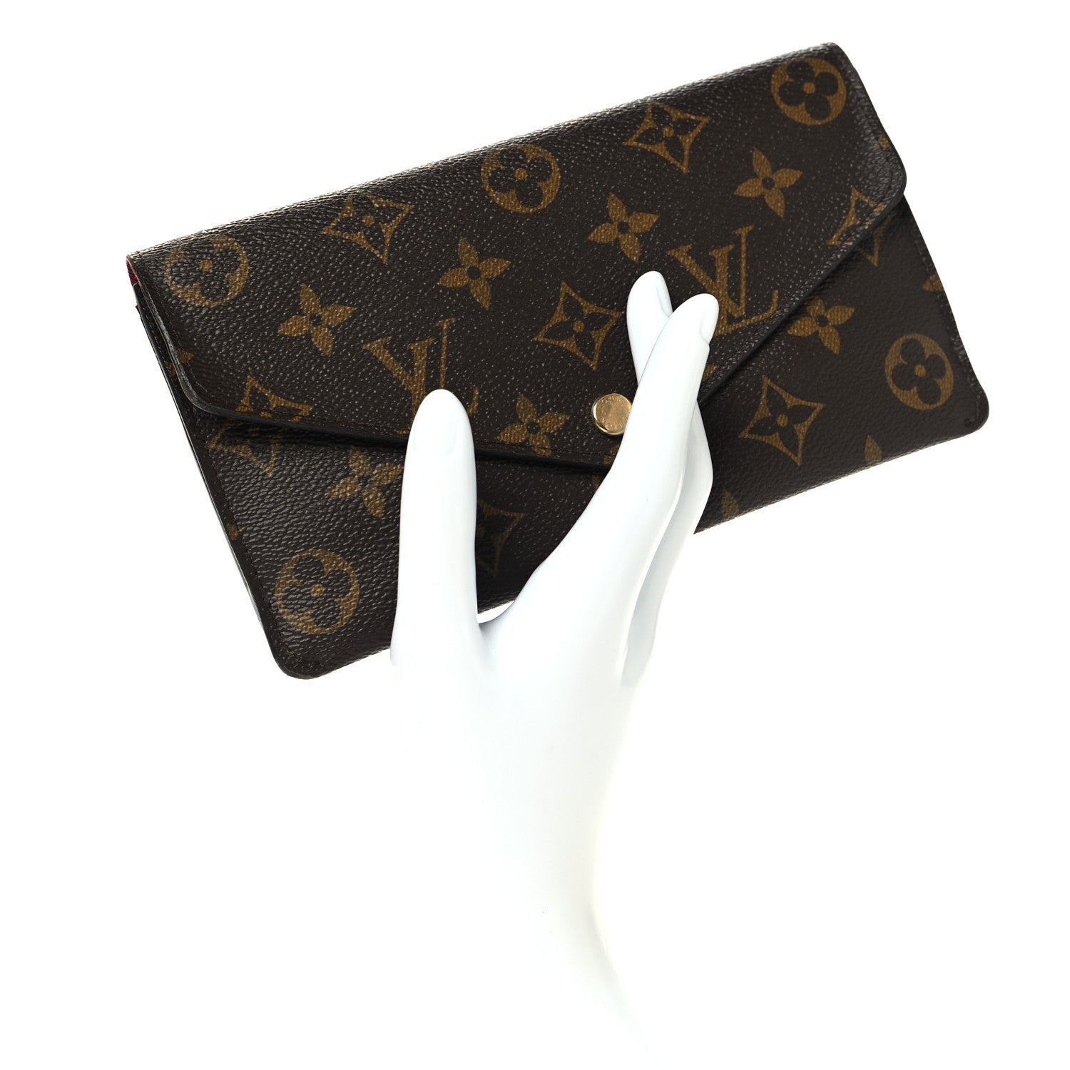 Monogram Jeanne Wallet Fuchsia