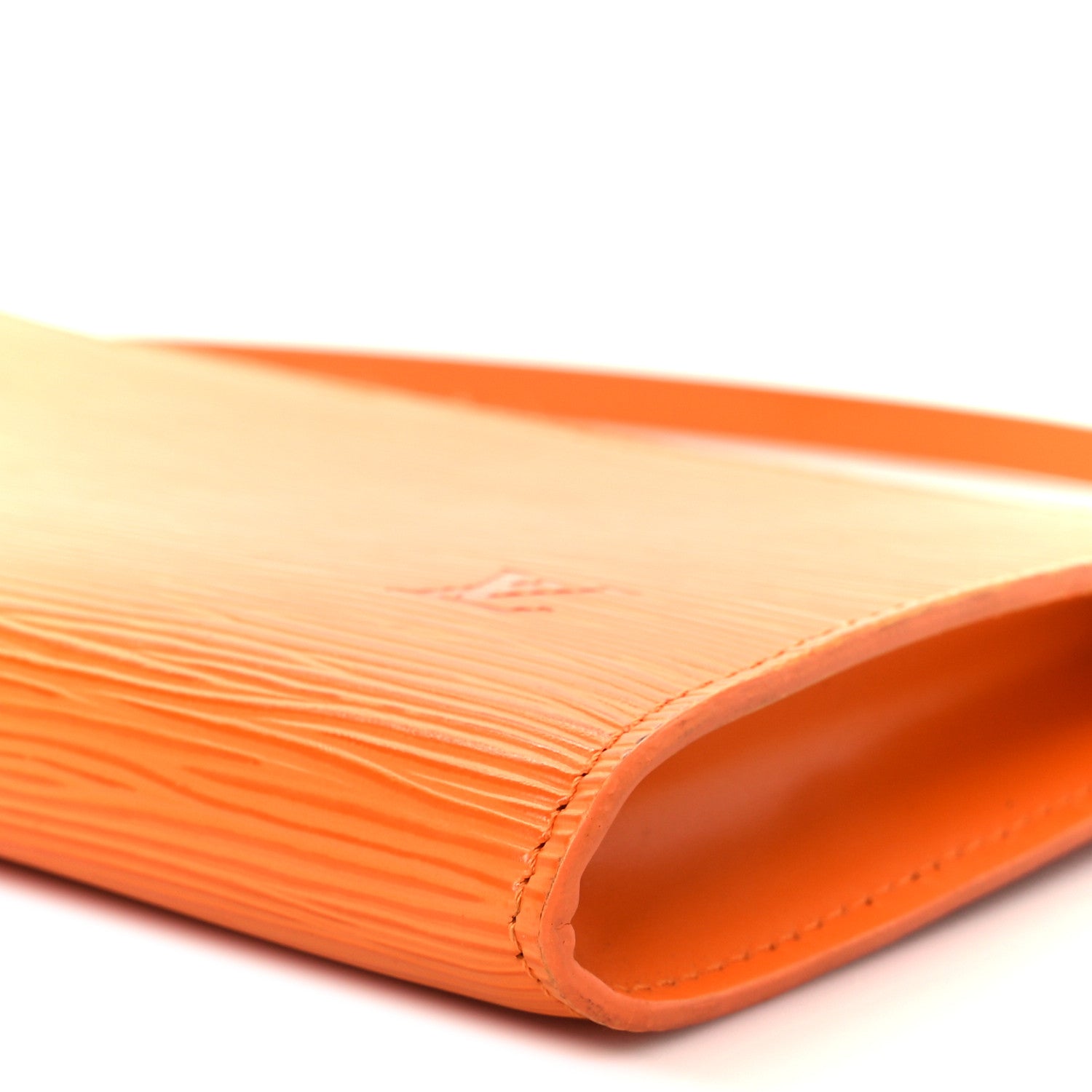 Epi Pochette Accessories 24 Mandarin