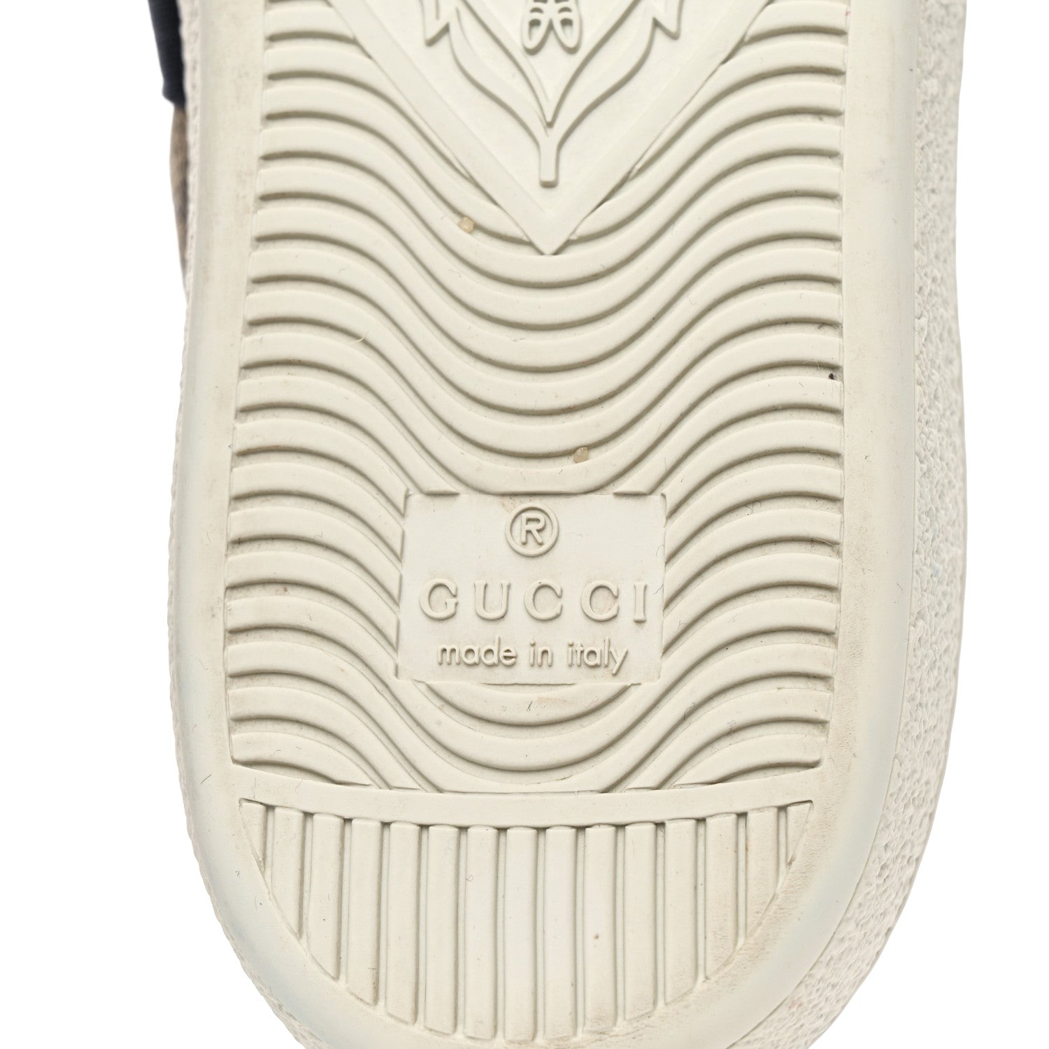 GG Supreme Monogram Womens Ace Low-Top Sneaker 37 Beige