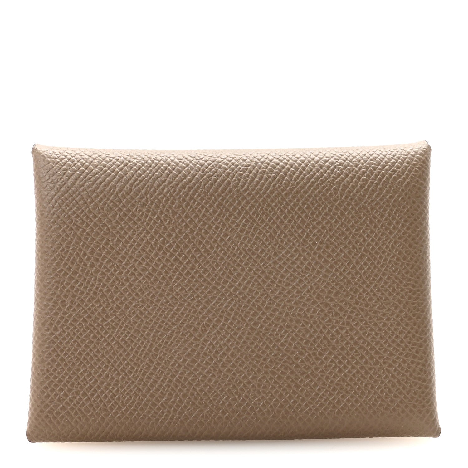 Epsom Calvi Duo Card Case Etoupe