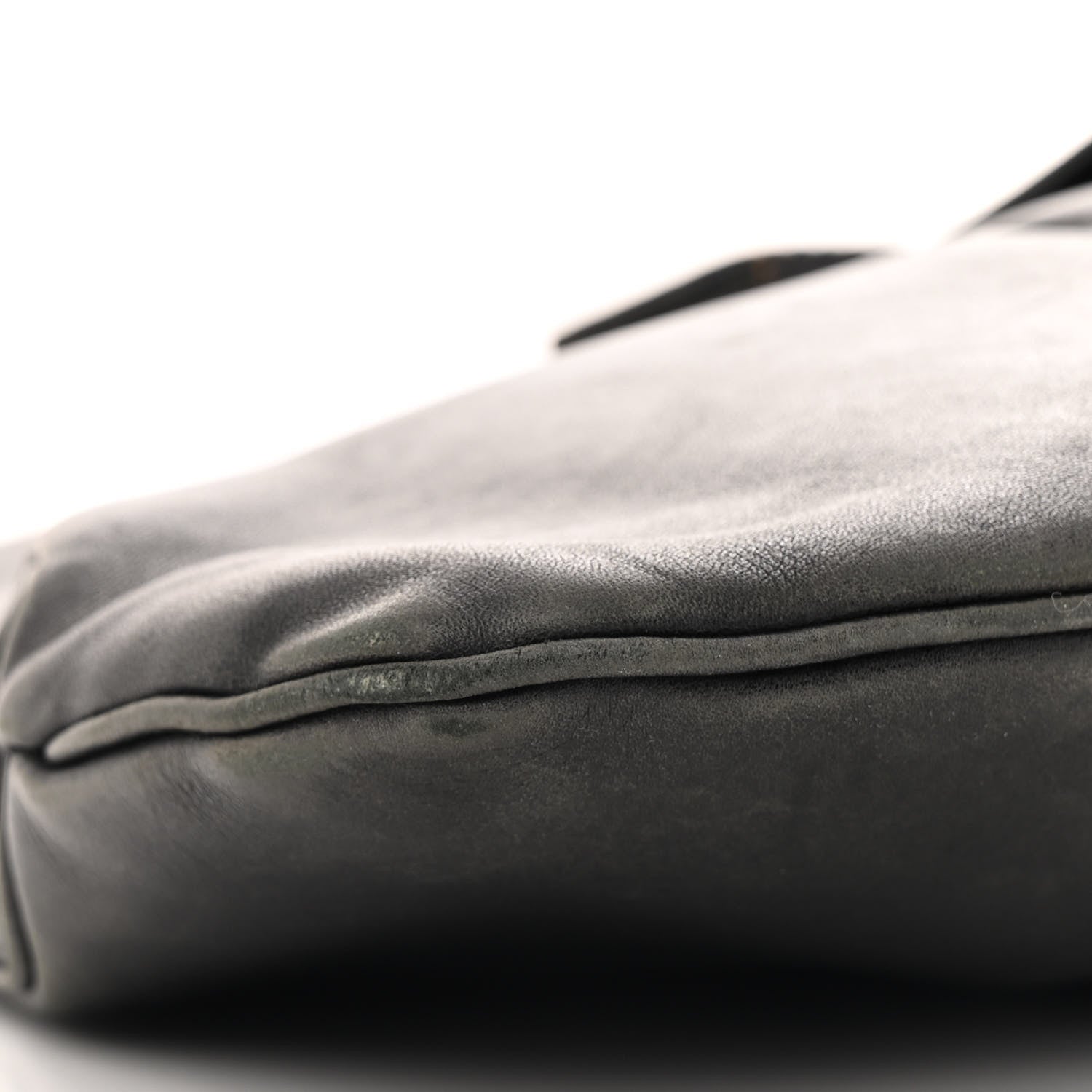 Calfskin Hobo Black