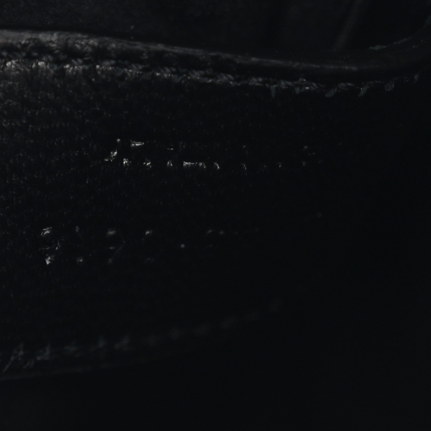 Suede Fringe Toy Monogram Anita Crossbody Bag Black
