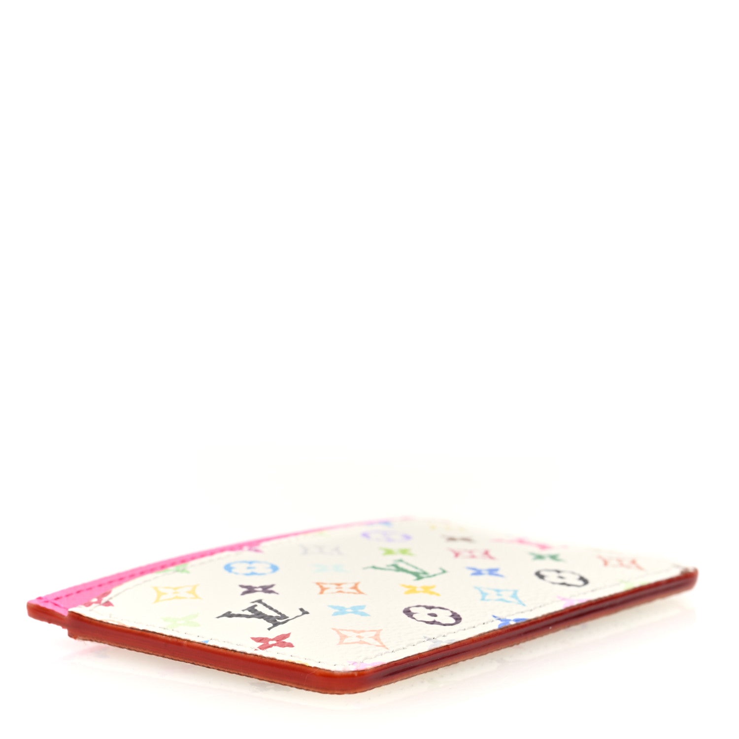 LV X TM Monogram Multicolor Card Holder Kawaii Pink