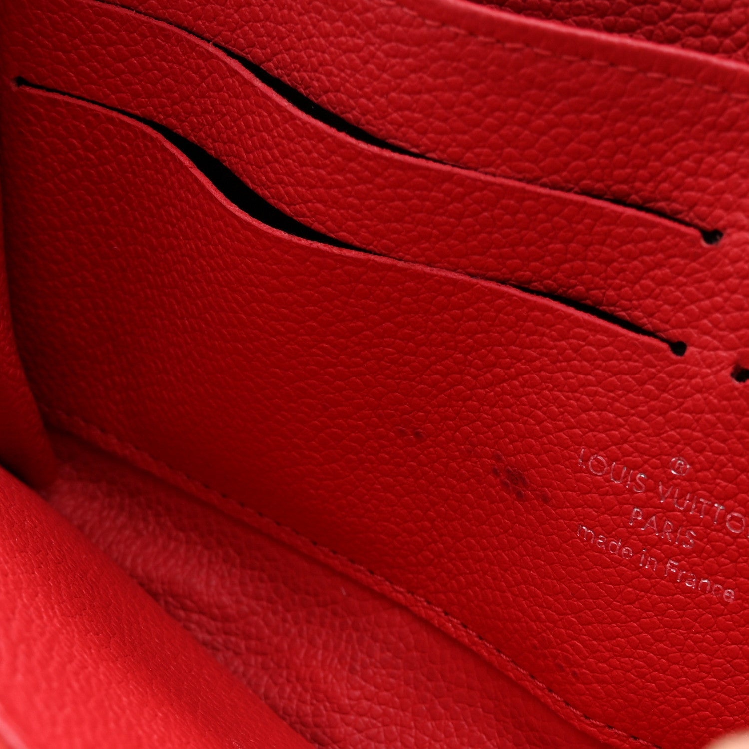 Empreinte Zippy Wallet Cherry