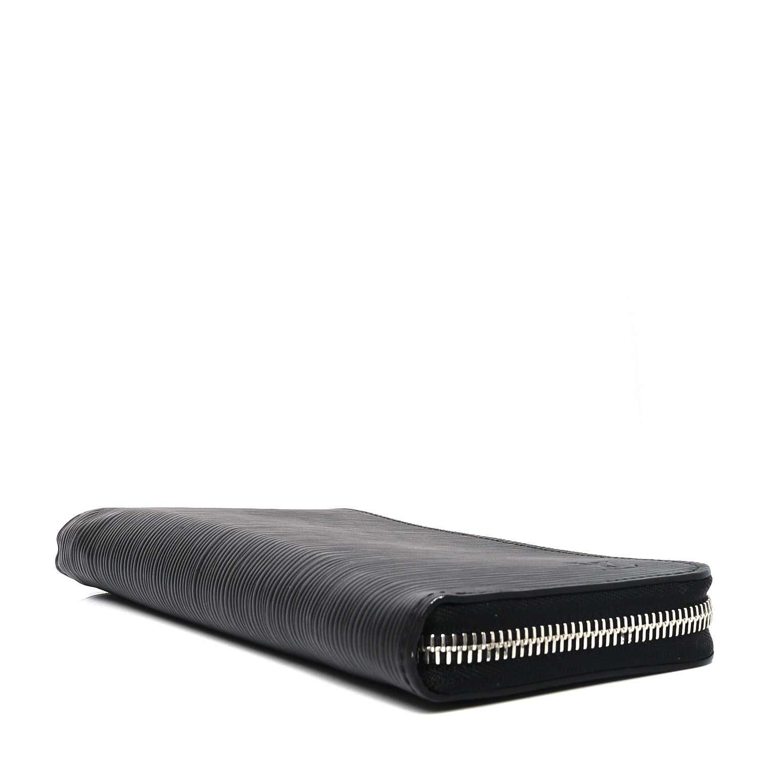 Epi Zippy Vertical Wallet Black