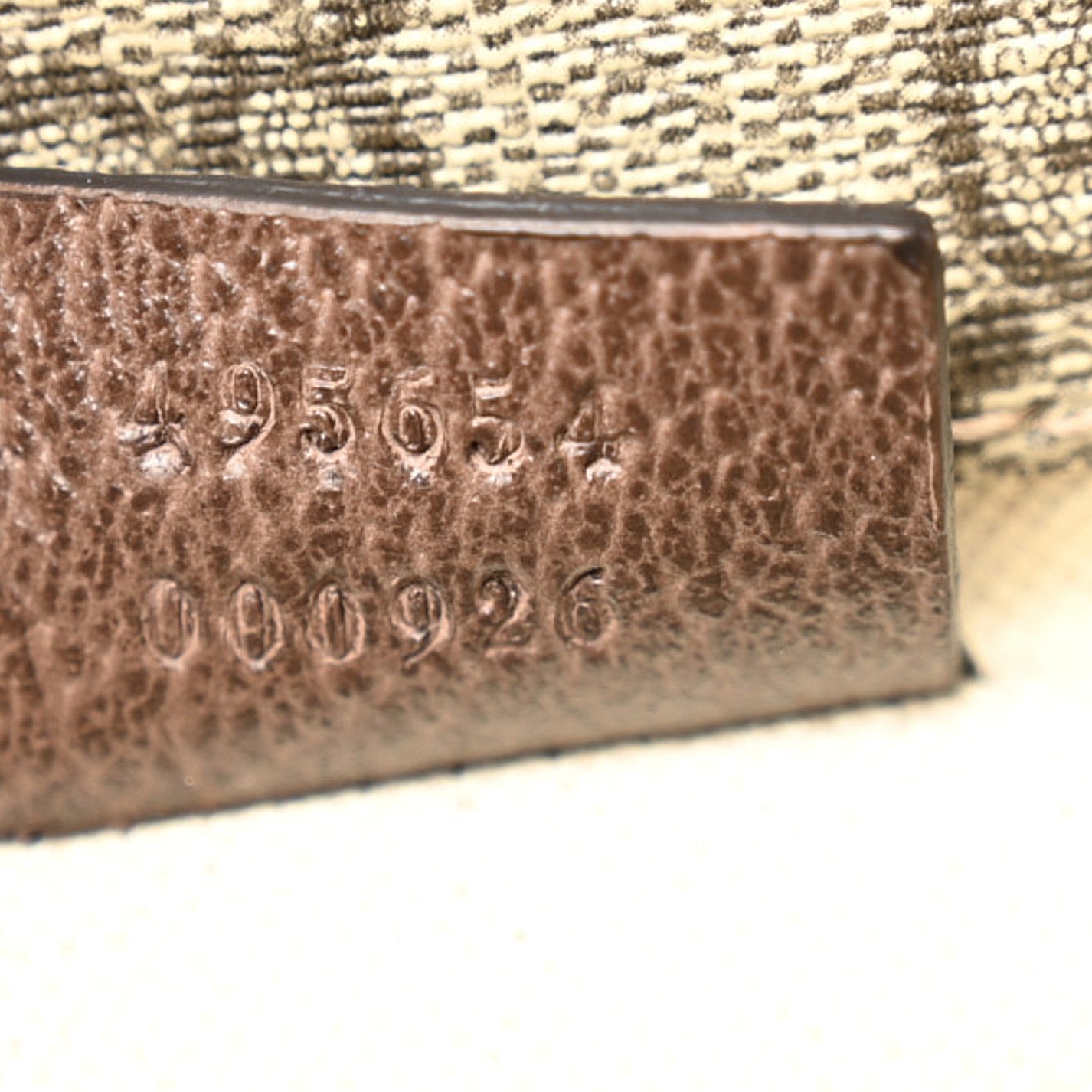 GG Supreme Monogram Web Neo Vintage Double Flap Messenger Bag Beige New Acero