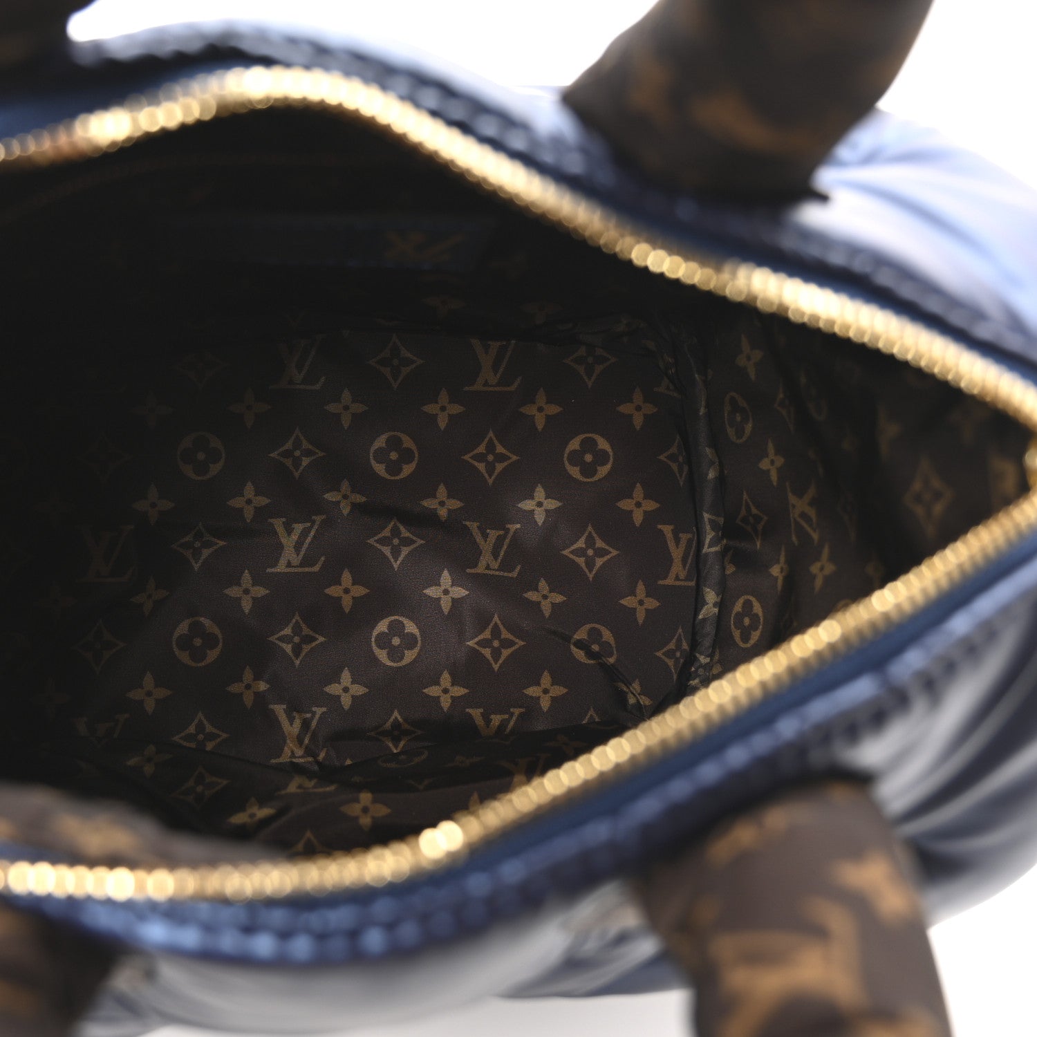 Econyl Mini Monogram Pillow Speedy Bandouliere 25 Navy