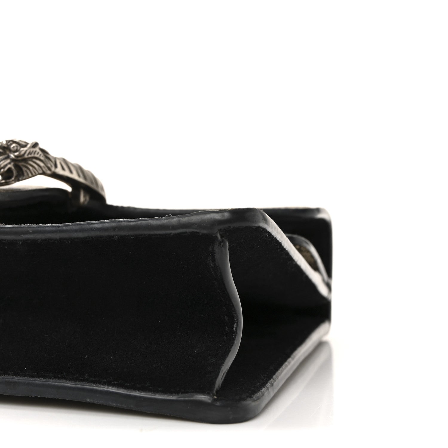 GG Supreme Monogram Mini Dionysus Shoulder Bag Black