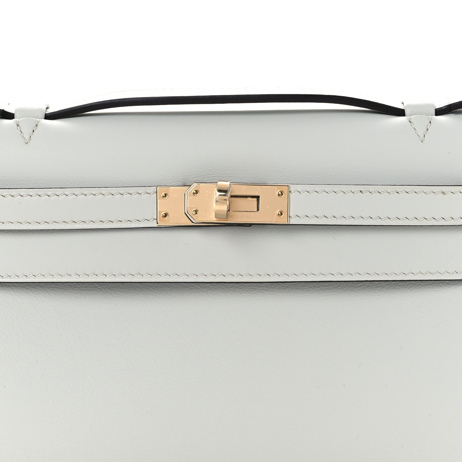 Swift Kelly Pochette Clutch Gris Platine