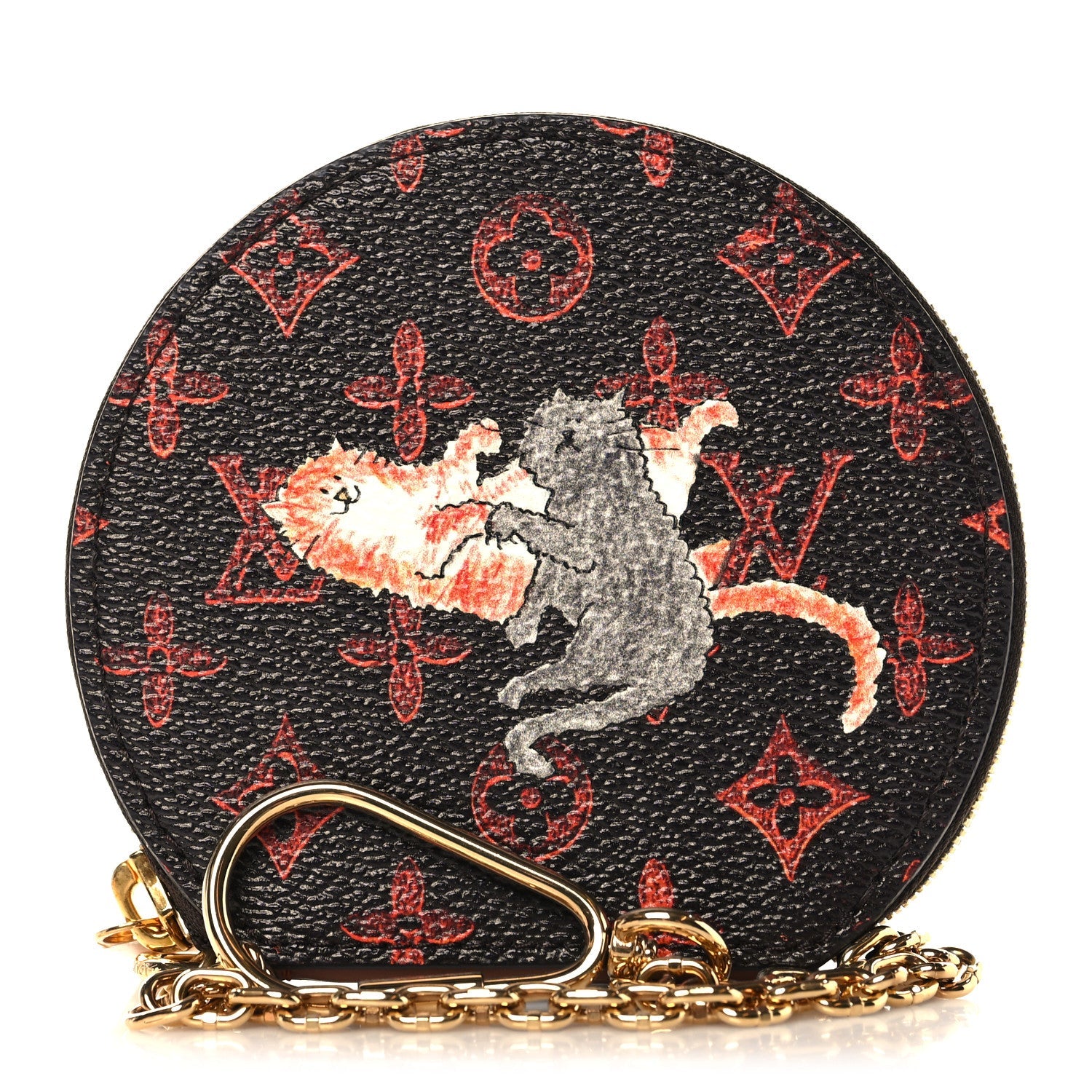 Calfskin Catogram Micro Boite Chapeau Marron