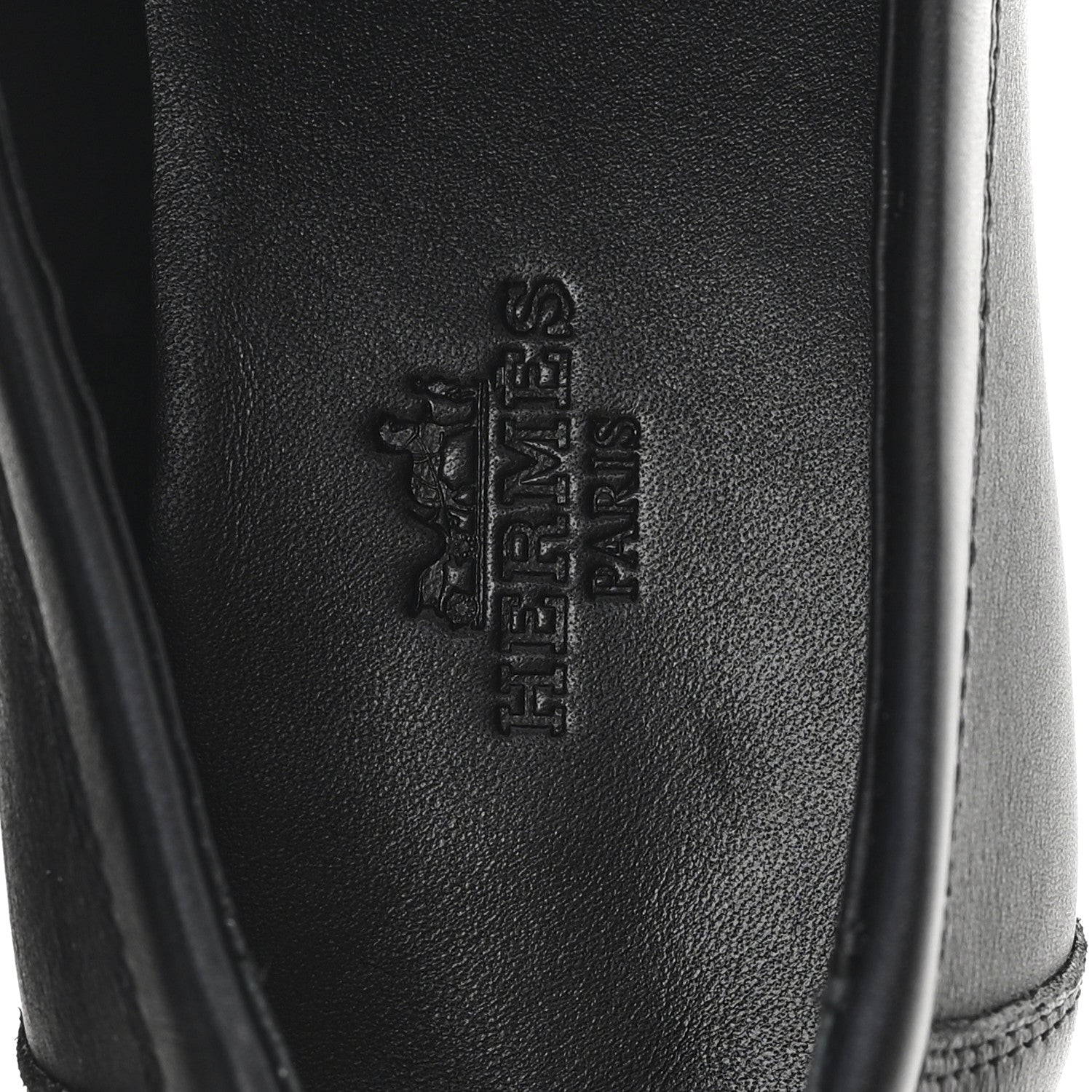 Calfskin Womens Destin Loafers 36 Black