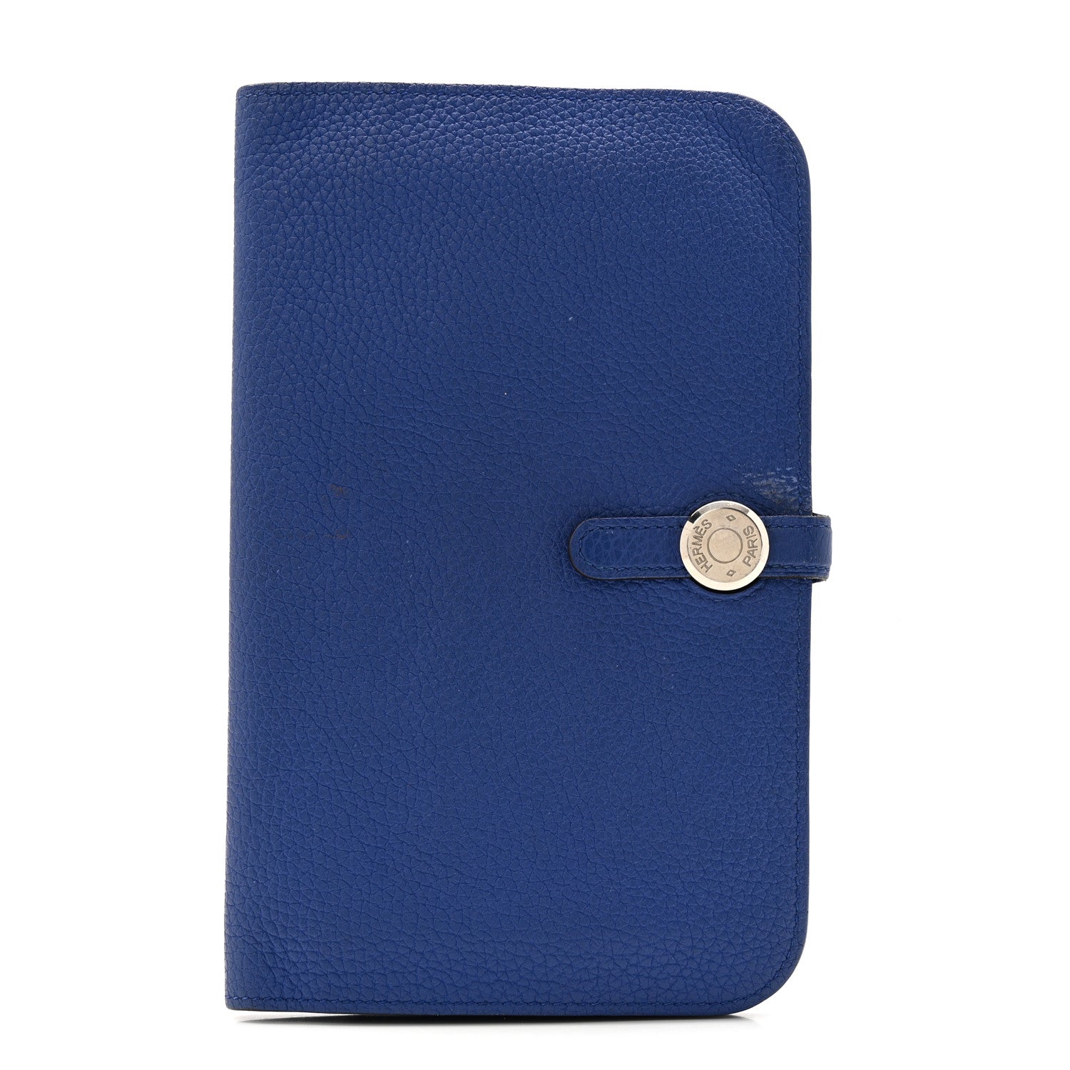 Togo Dogon Duo Wallet Bleu Electrique
