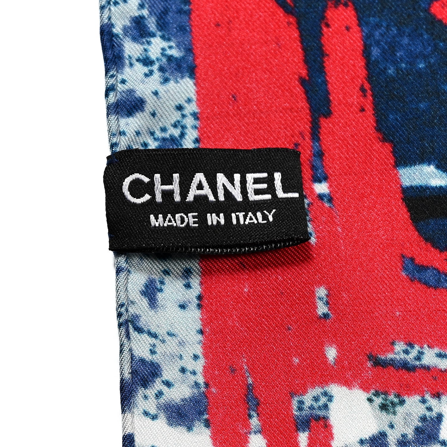 Silk Graffiti Scarf Multicolor