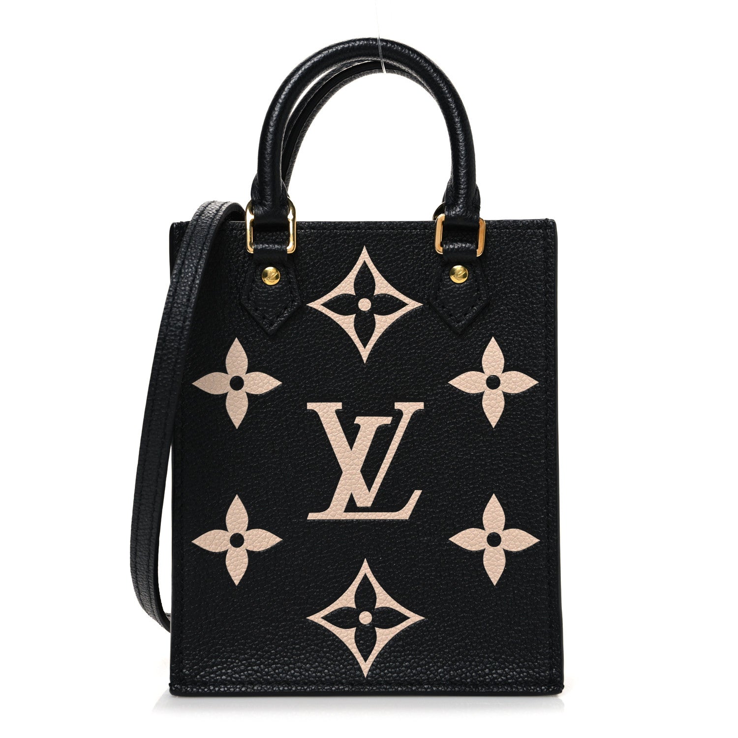 Empreinte Monogram Giant Petit Sac Plat Black Beige