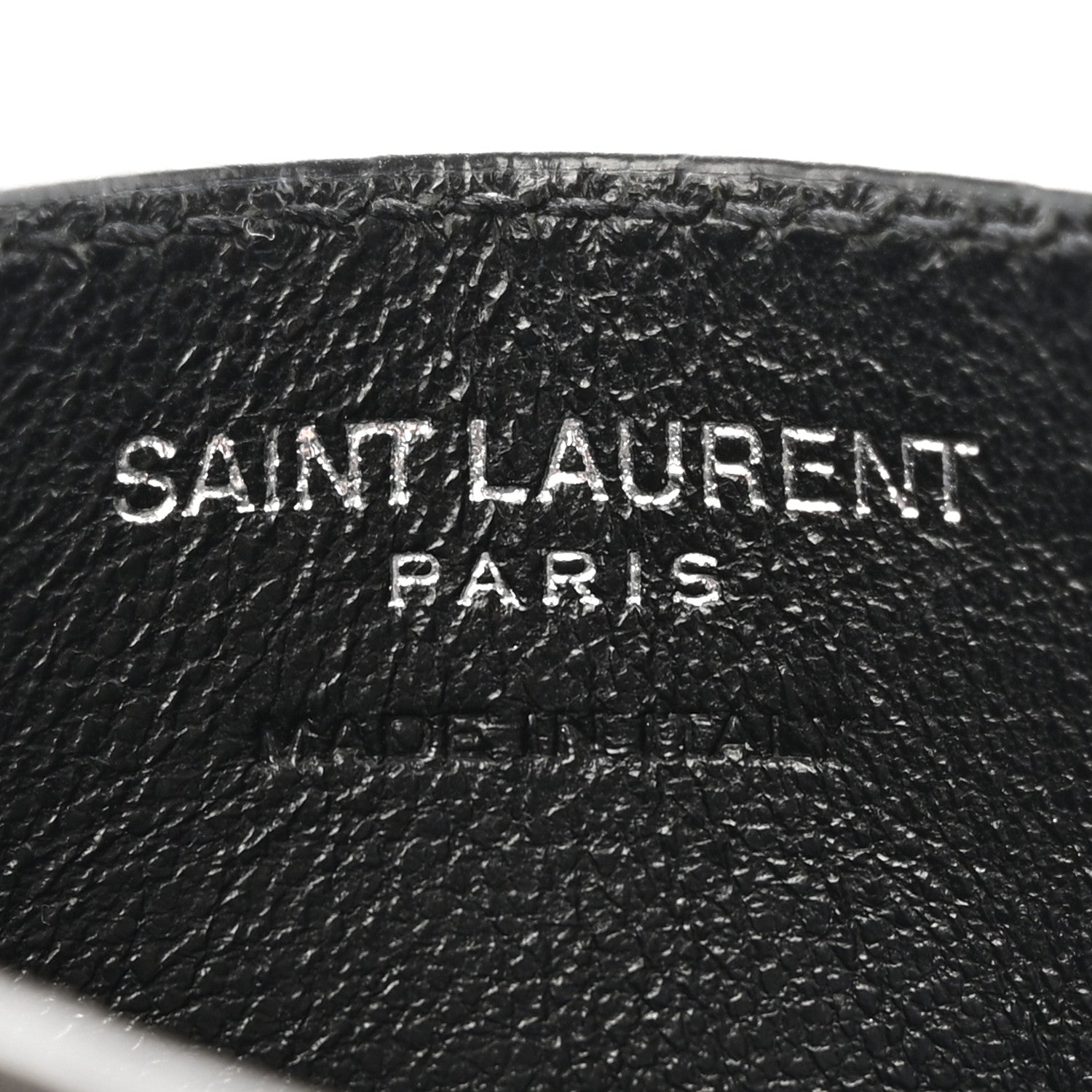 Calfskin Y Quilted Monogram LouLou Credit Card Case Black