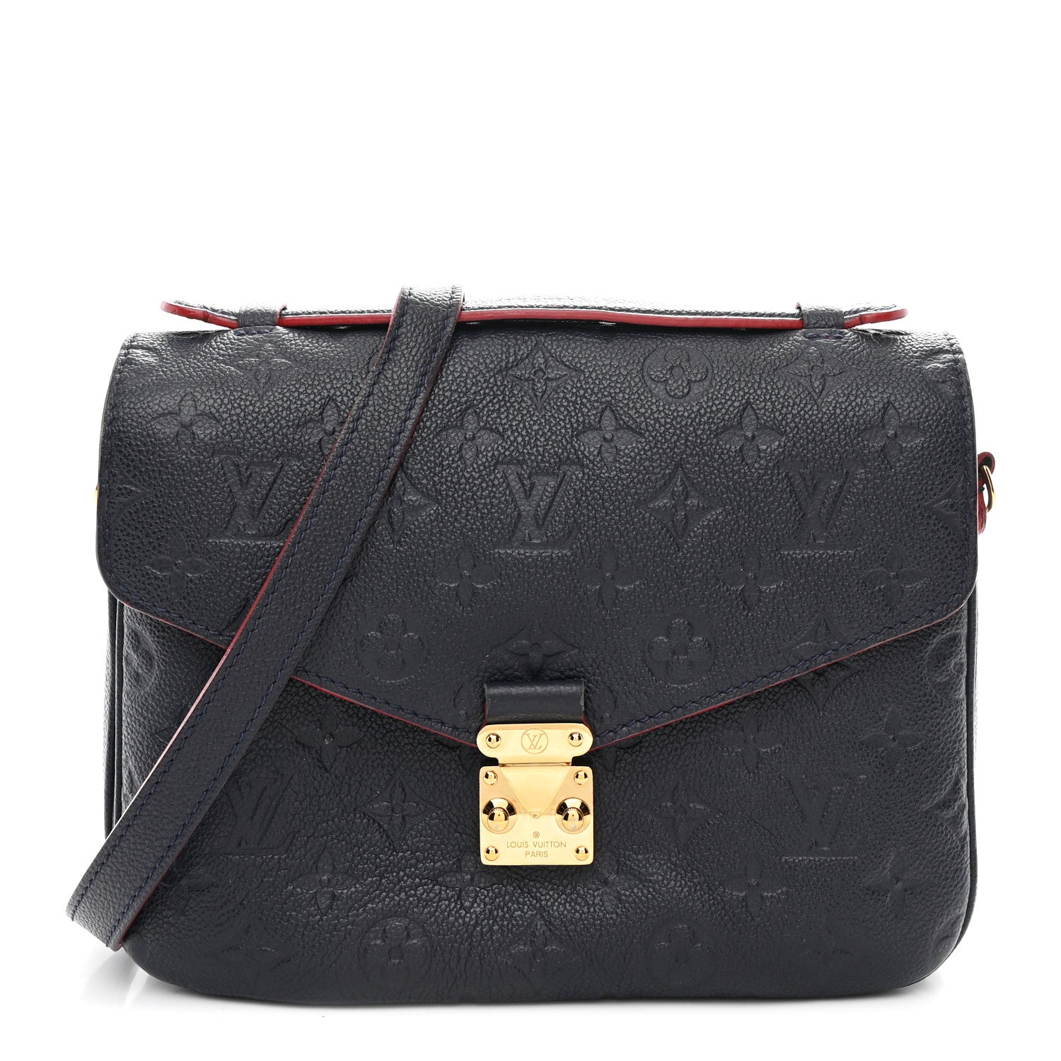 Empreinte Pochette Metis Marine Rouge