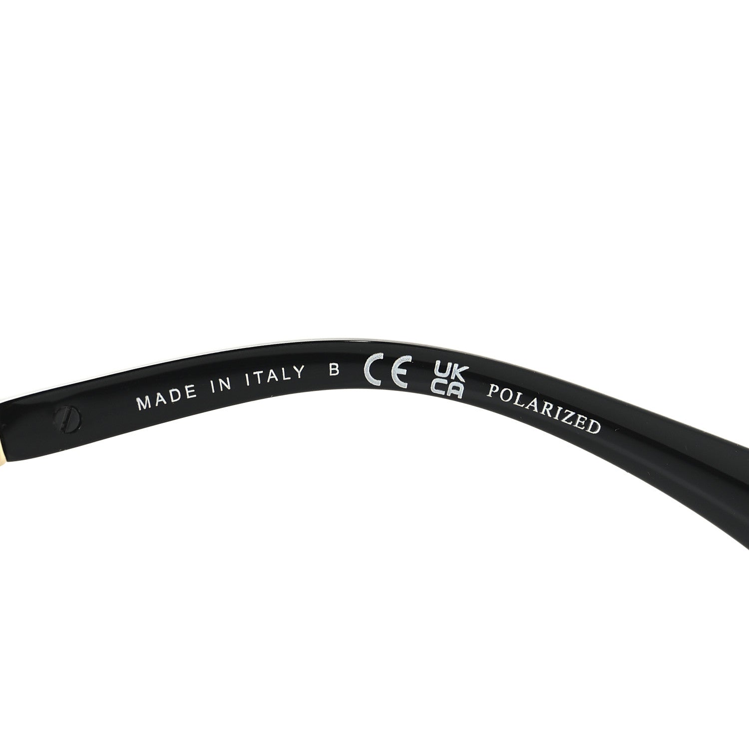 Acetate Calfskin Square Sunglasses 5546-Q-A Black