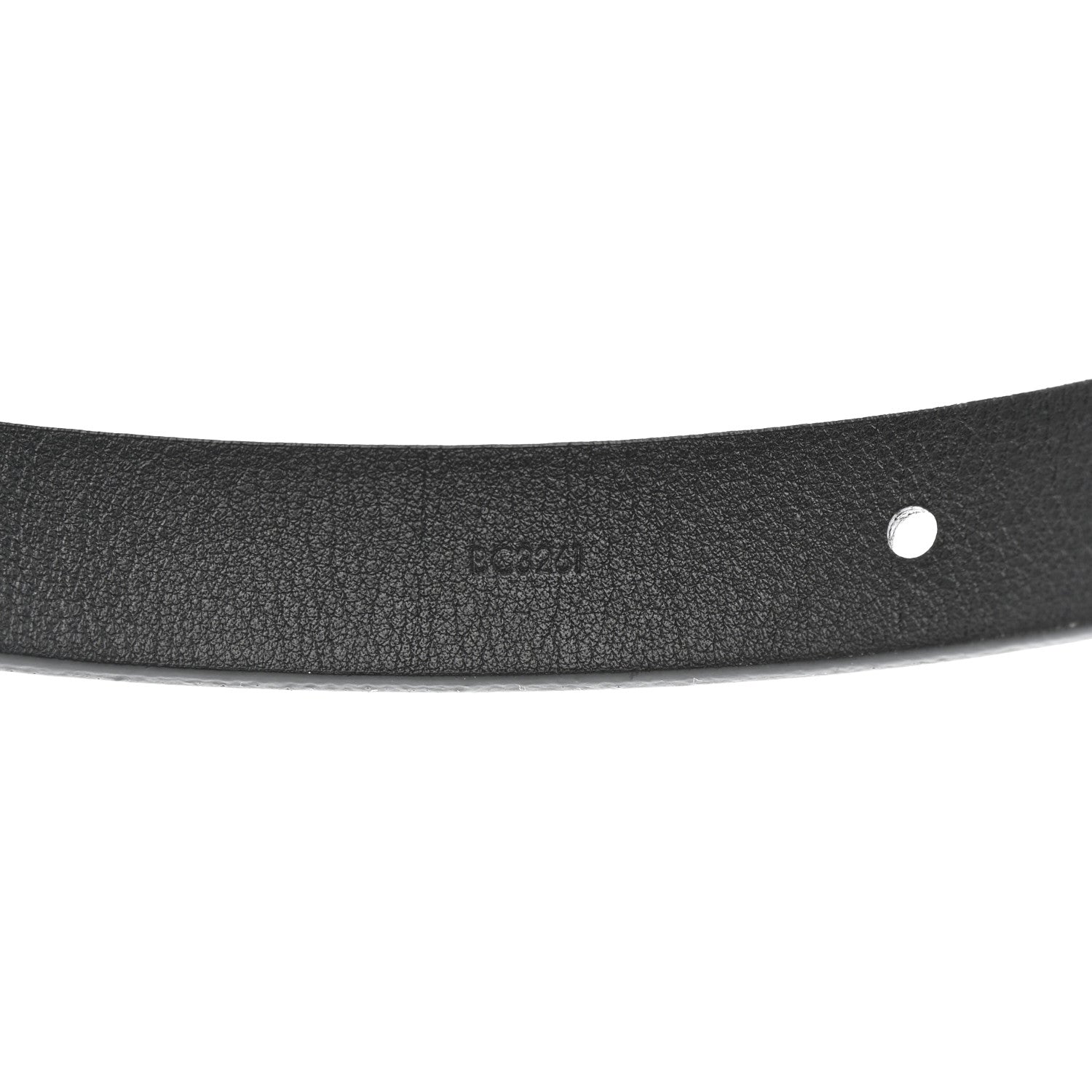 Calfskin Embossed LV Initiales 20mm Belt 75 30 Black