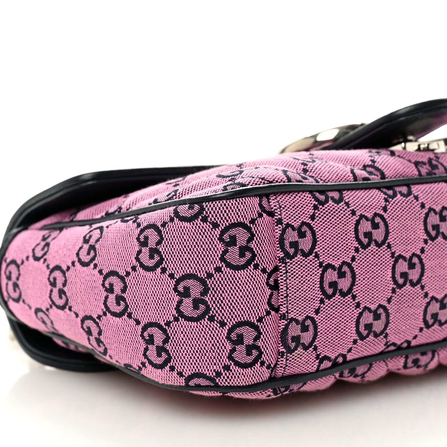 Monogram Multicolor Matelasse Diagonal Small GG Marmont Shoulder Bag Pink Blue