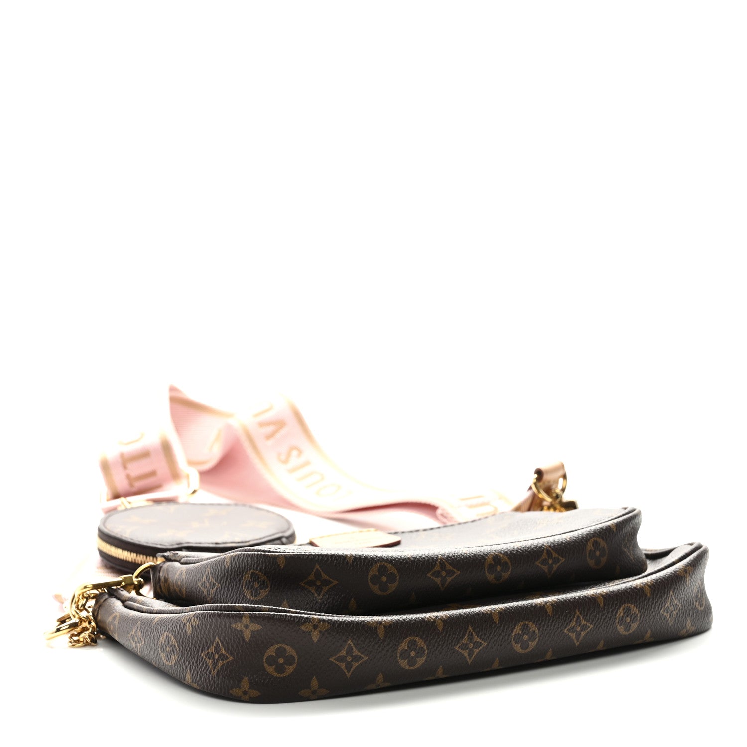 Monogram Multi Pochette Accessories Rose Clair