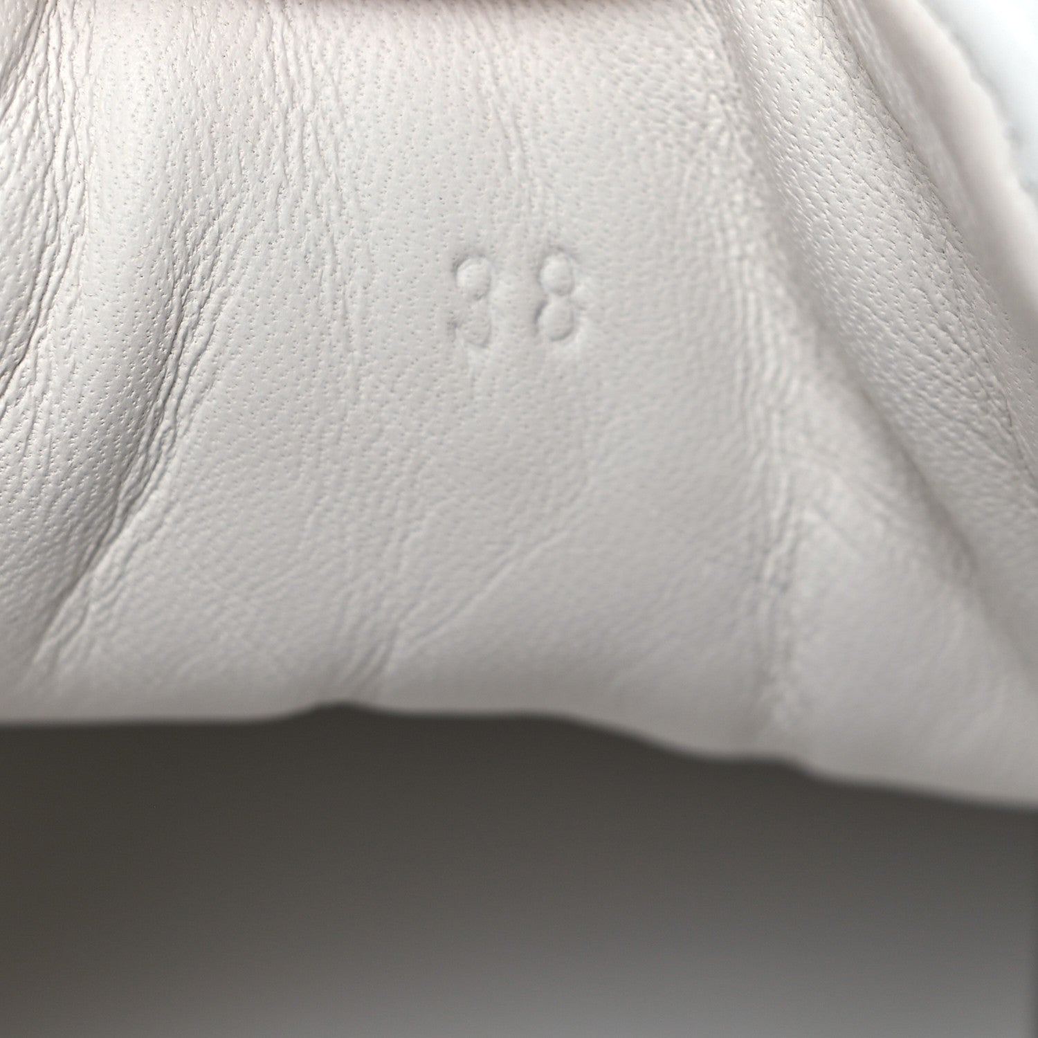 Calfskin Day Sneakers 38 White