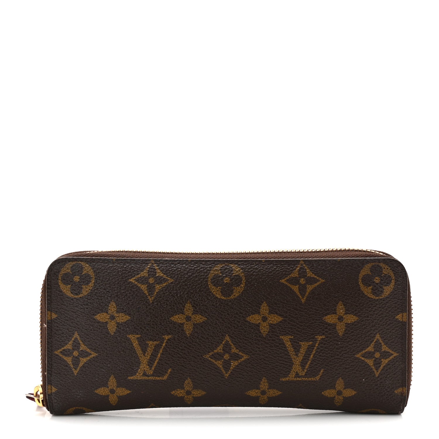 Monogram Clemence Wallet Fuchsia