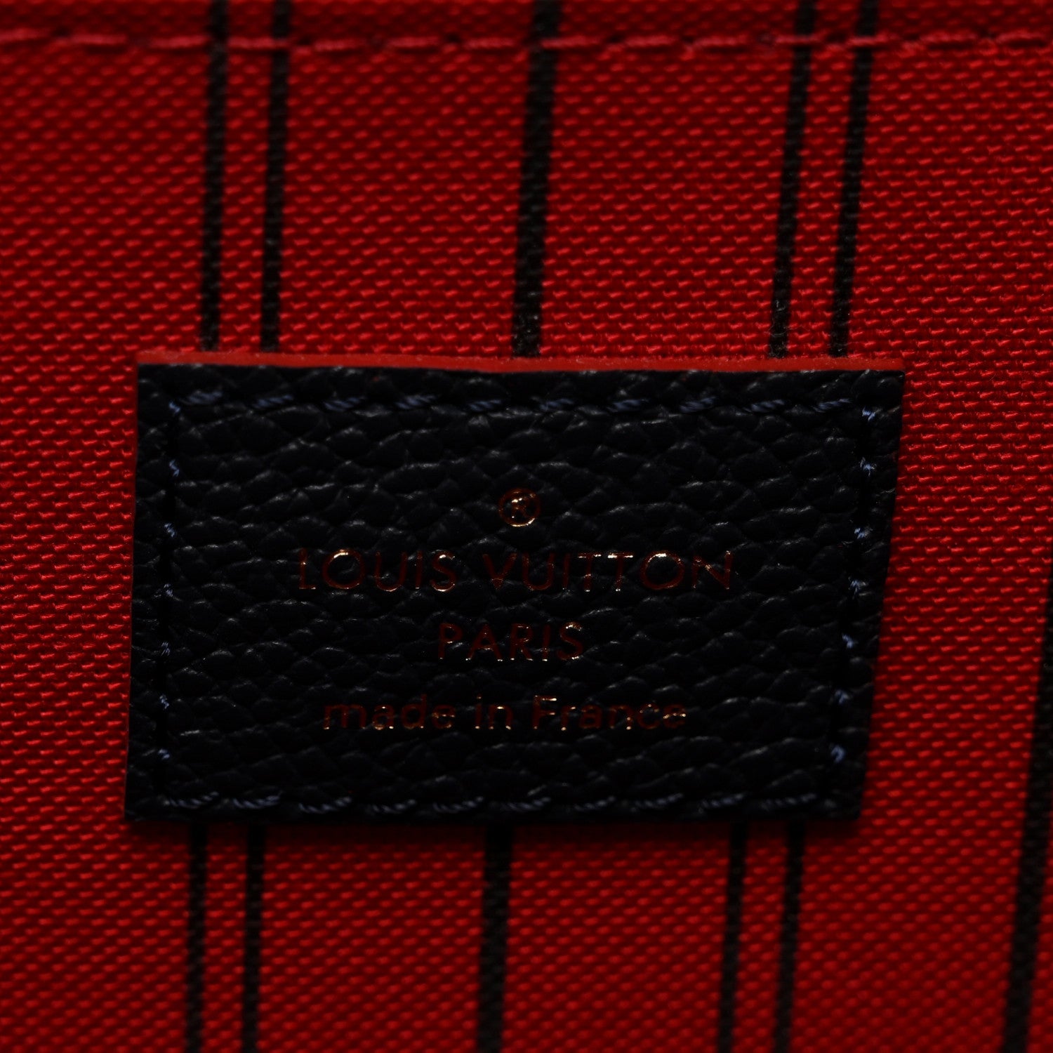 Empreinte Pochette Metis Marine Rouge