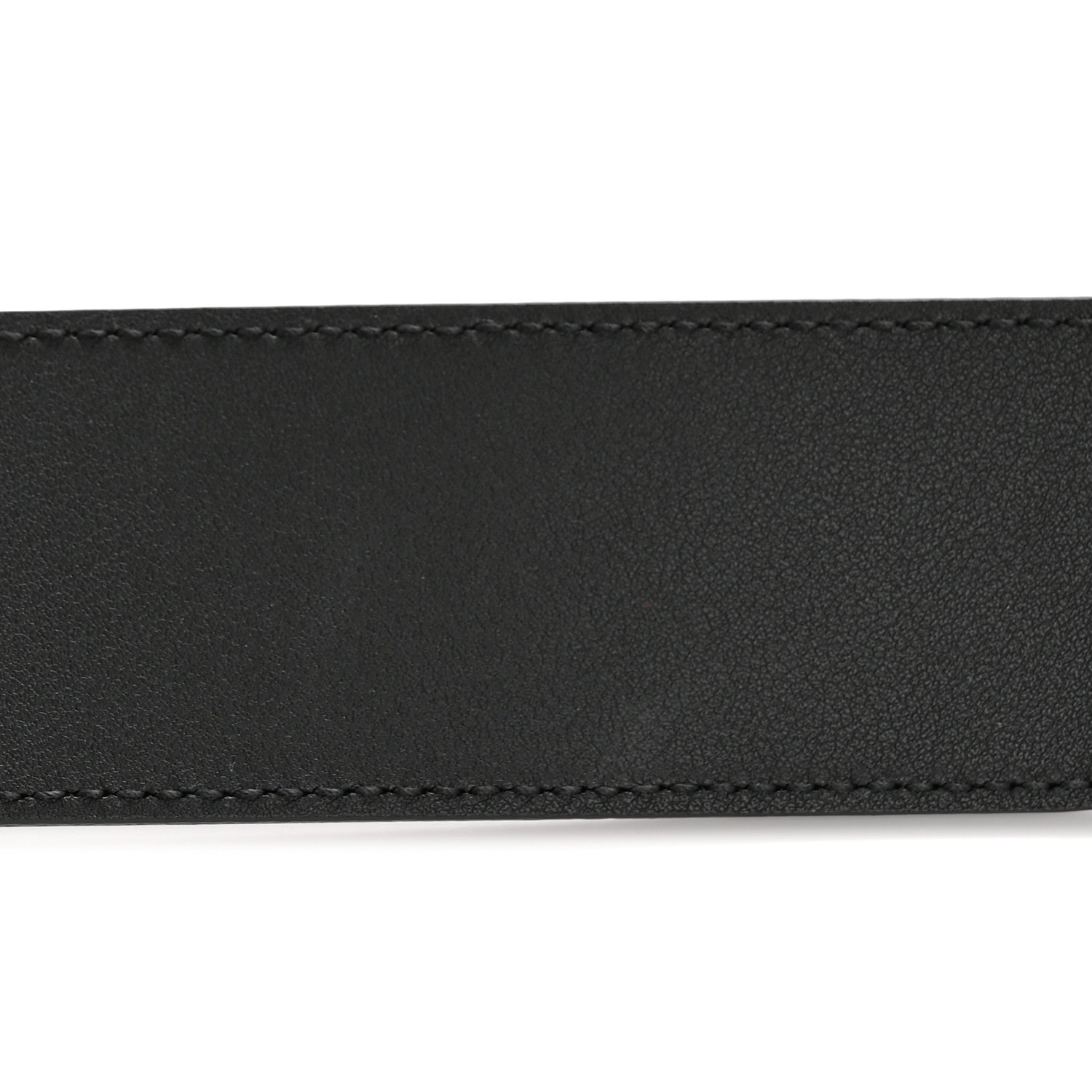 Moon Calfskin Pearl Double G 40mm 75 30 Belt Black Cream