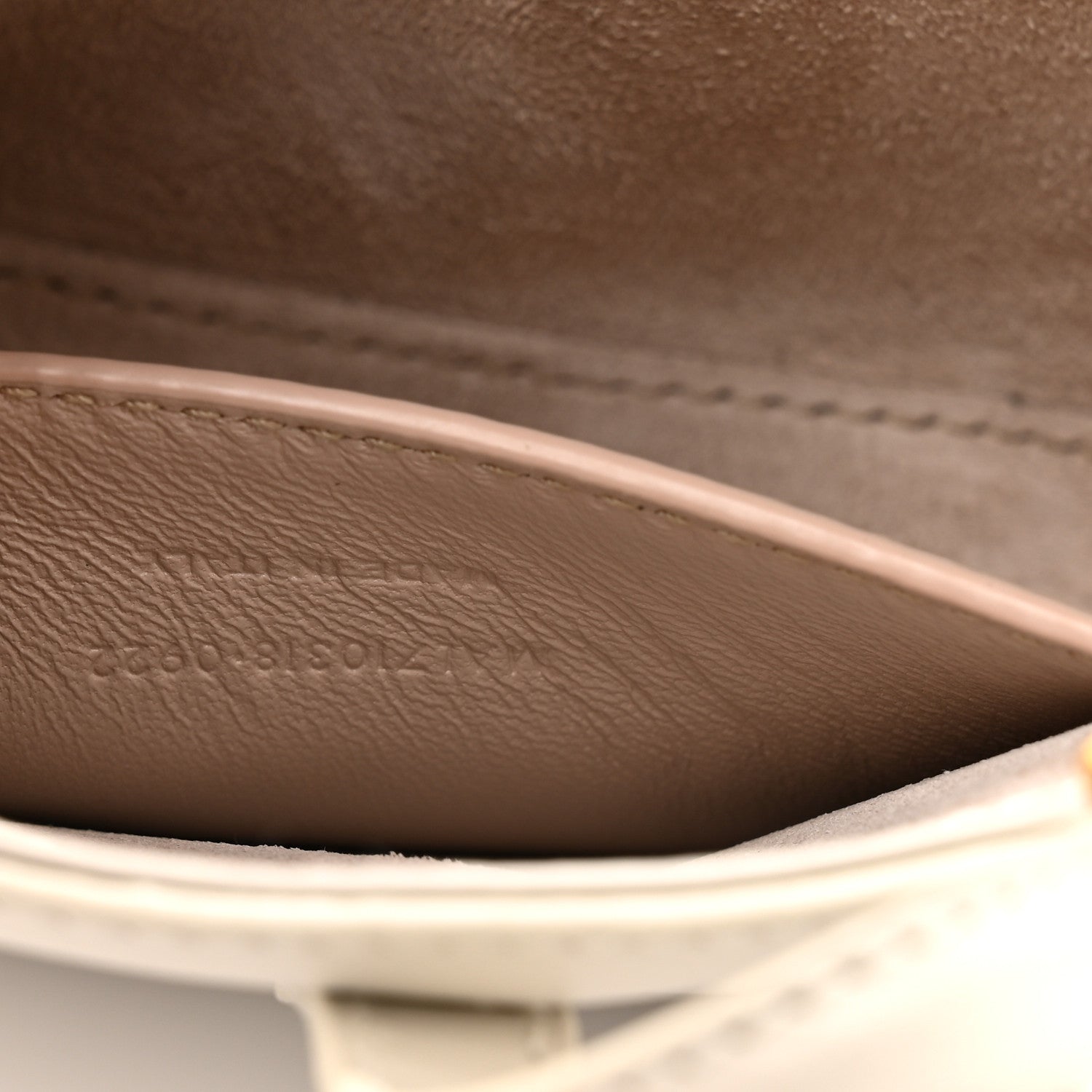Smooth Calfskin Le 5 A 7 Mini Hobo Blanc Vintage