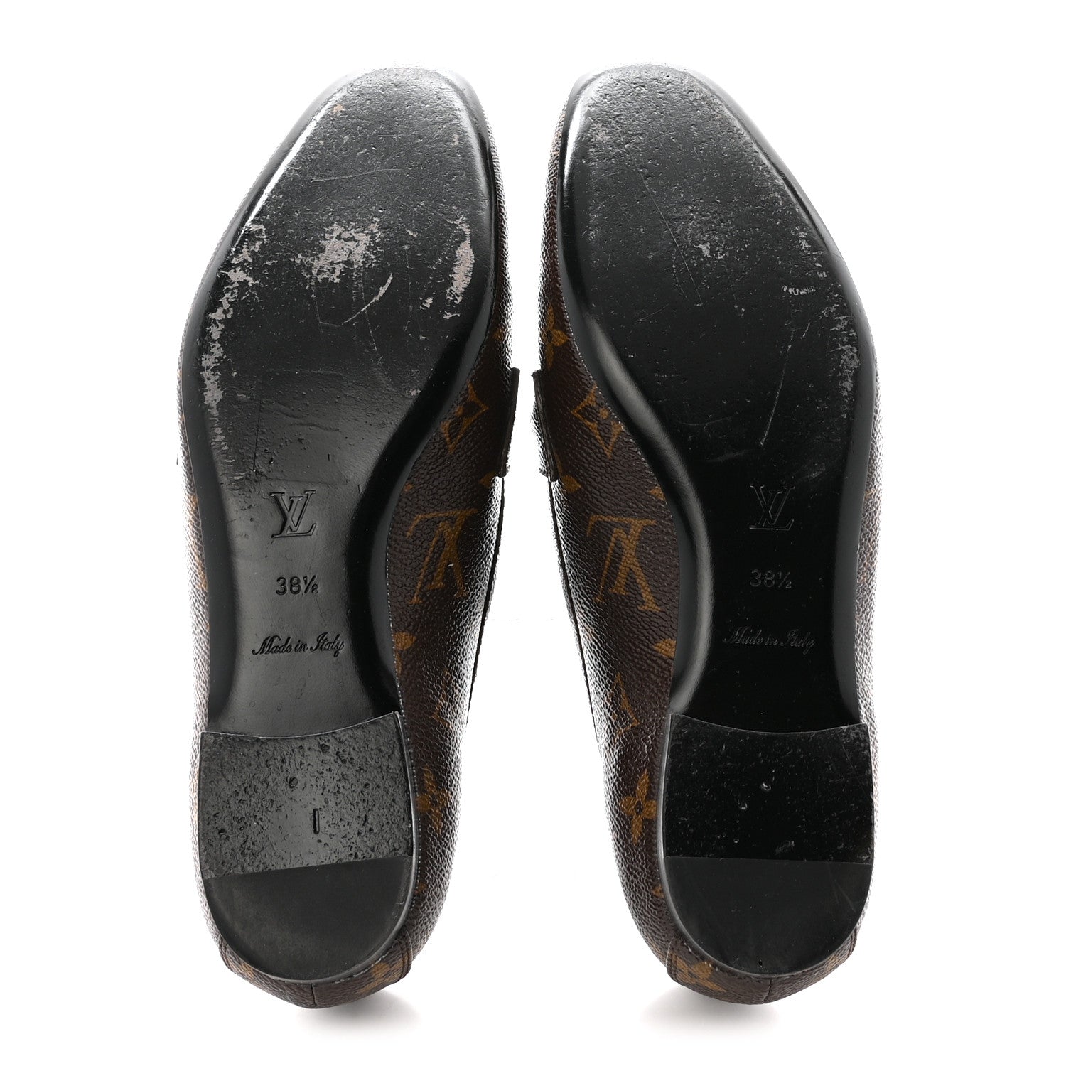 Monogram Upper Case Flat Loafer 38.5