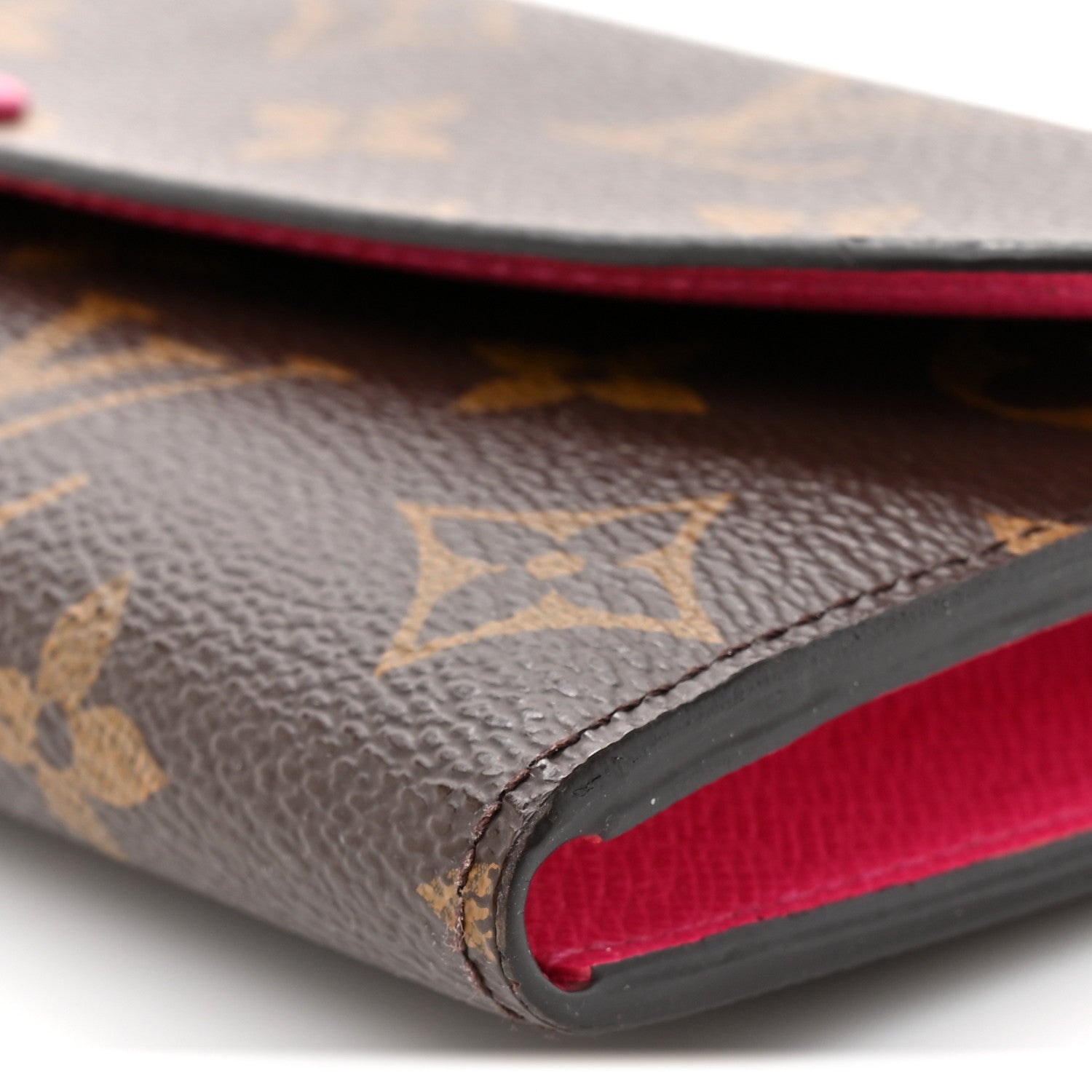 Monogram Emilie Wallet Fuchsia