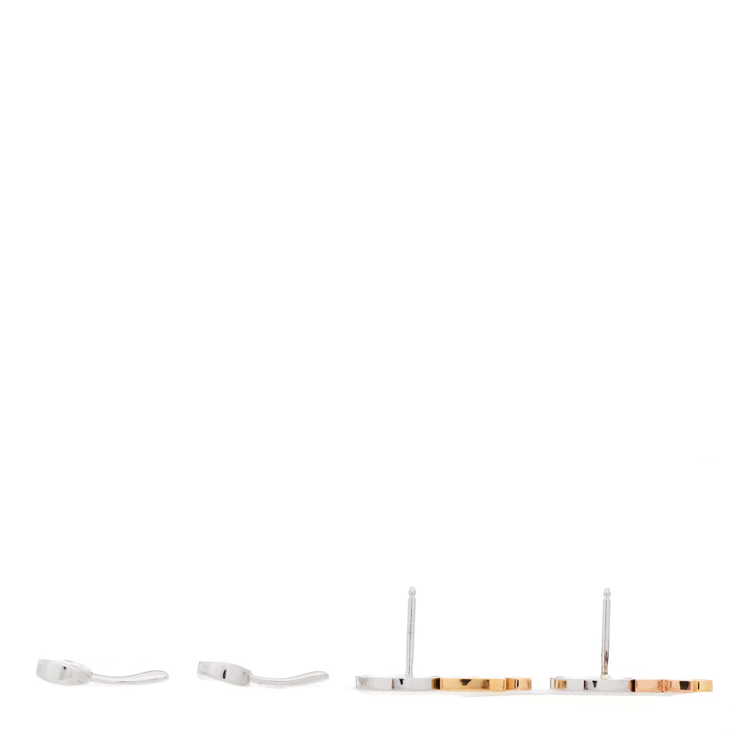 18K Rose White Gold Diamond Idylle Blossom Earrings