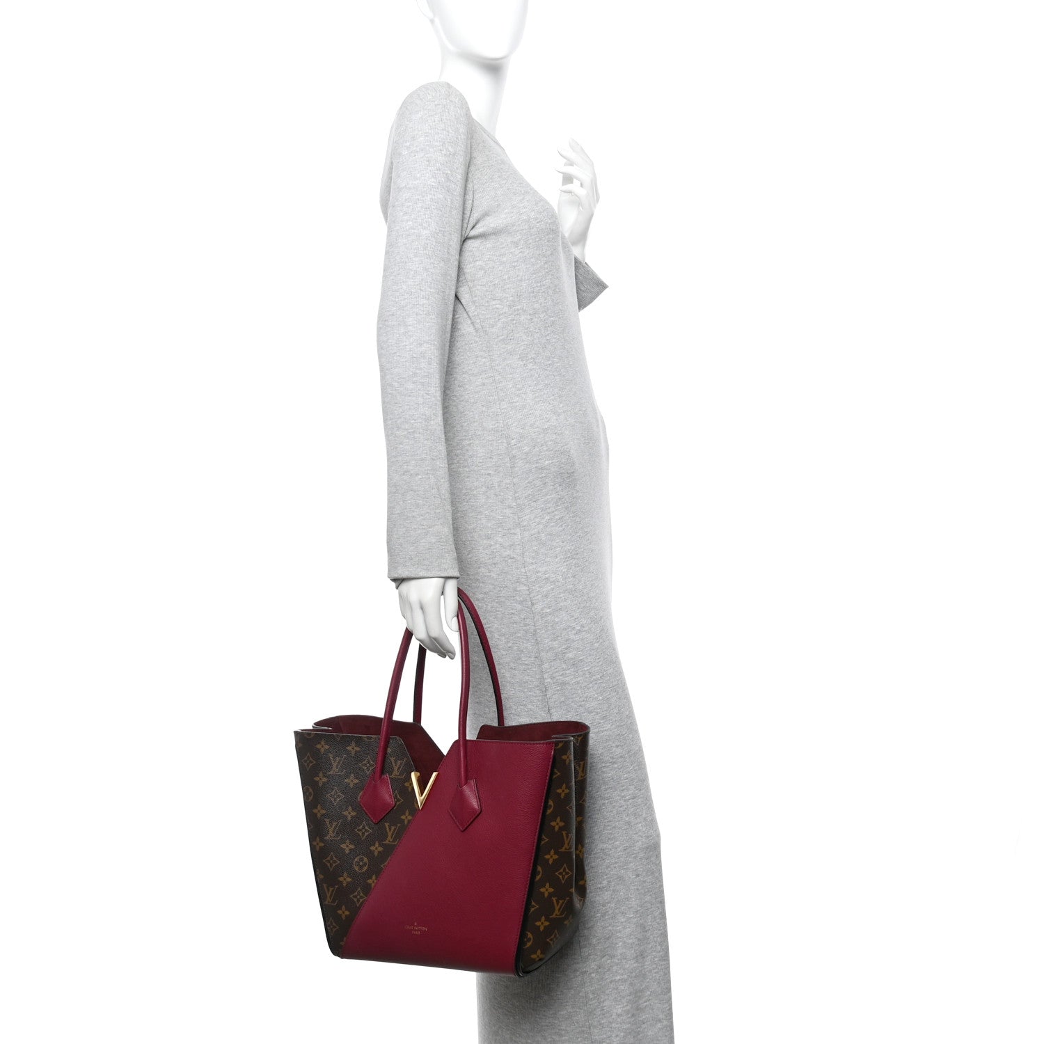 Calfskin Monogram Kimono Tote Aurore