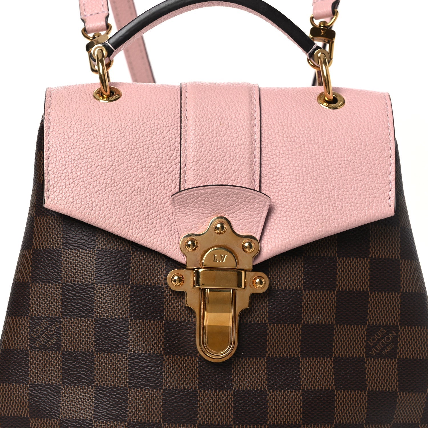 Damier Ebene Clapton Backpack Magnolia