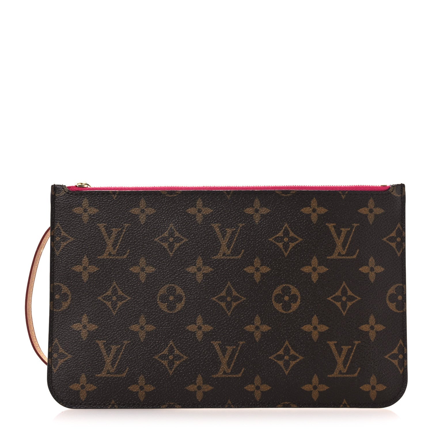 Monogram Neverfull MM GM Pochette Fuchsia