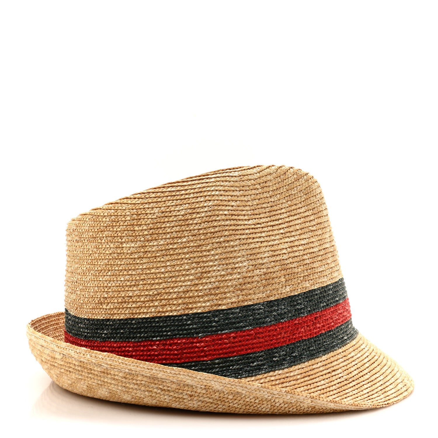 Abaca Straw Web Fedora Hat L