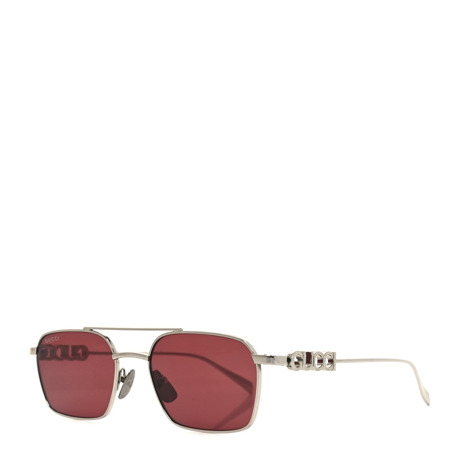 Metal Crystal Sunglasses GG1804S Silver